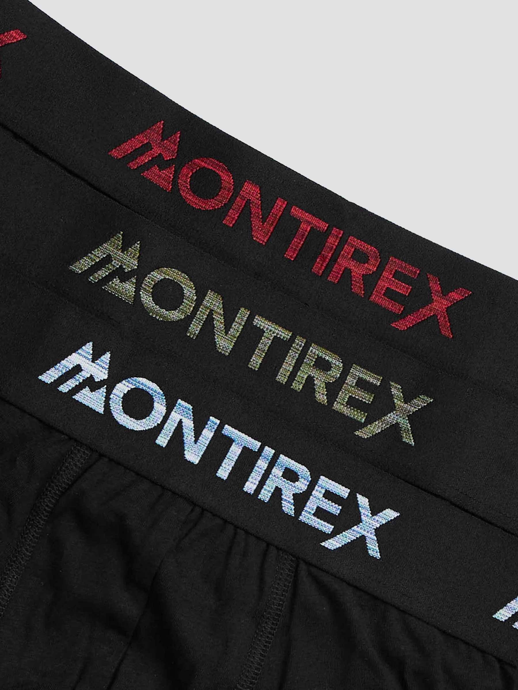 3 Pack Trail Boxer - Black/Ascension/Elm/Charcoal Blue - Image 4