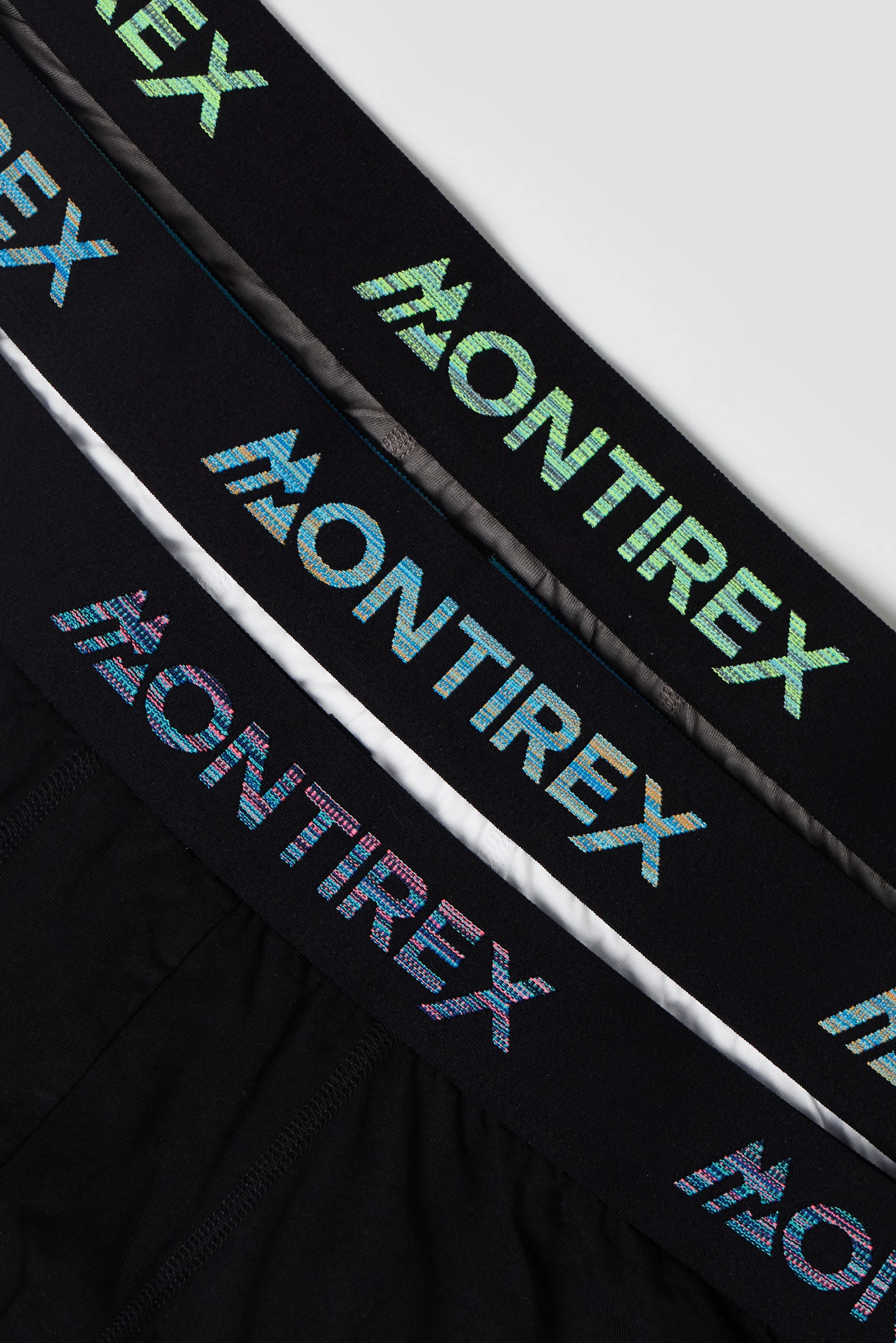 3 Pack Trail Boxer - Black/Grey/White/Multi - Image 4