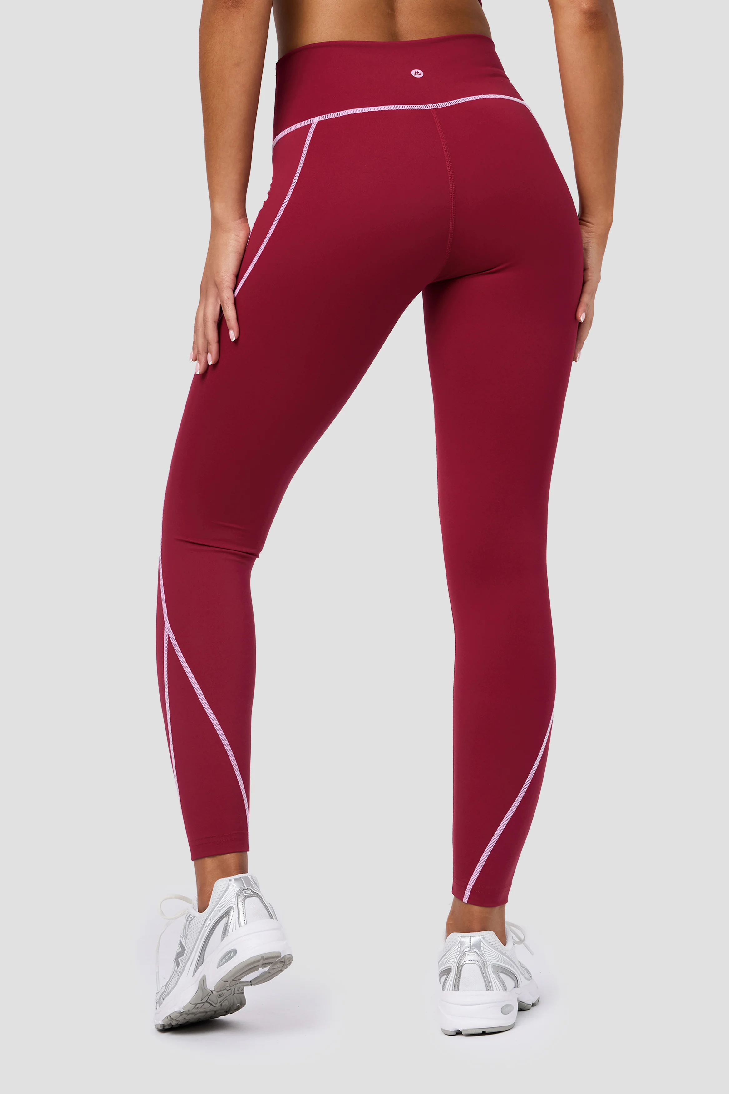 Accolade Legging - Dark Crimson/Rosella - Image 4