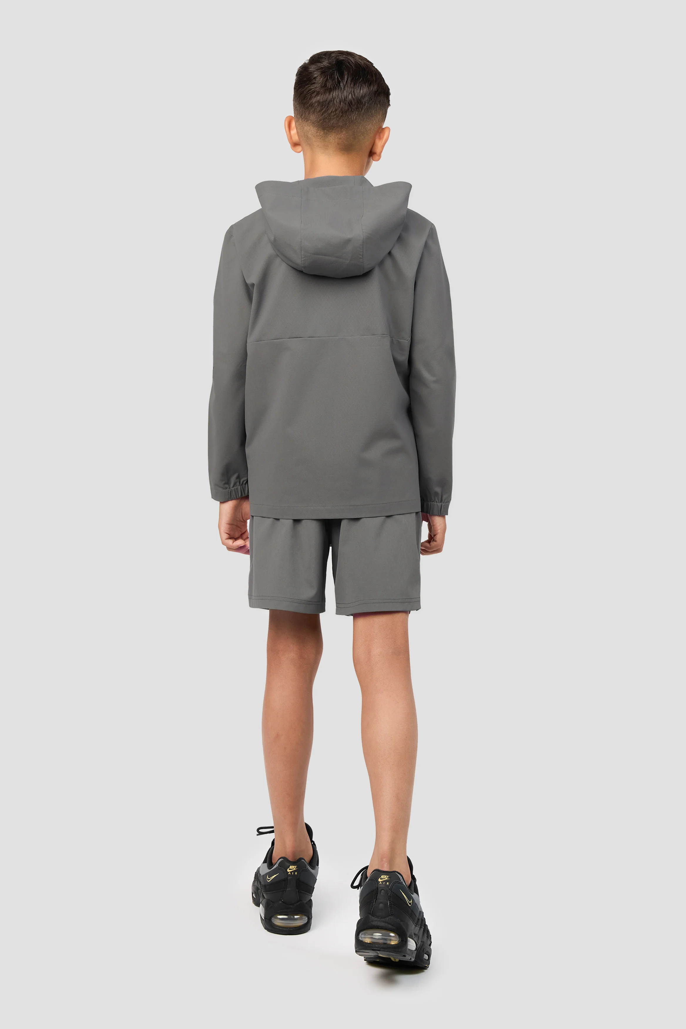 Boys Aero Windbreaker - Cement Grey - Image 4