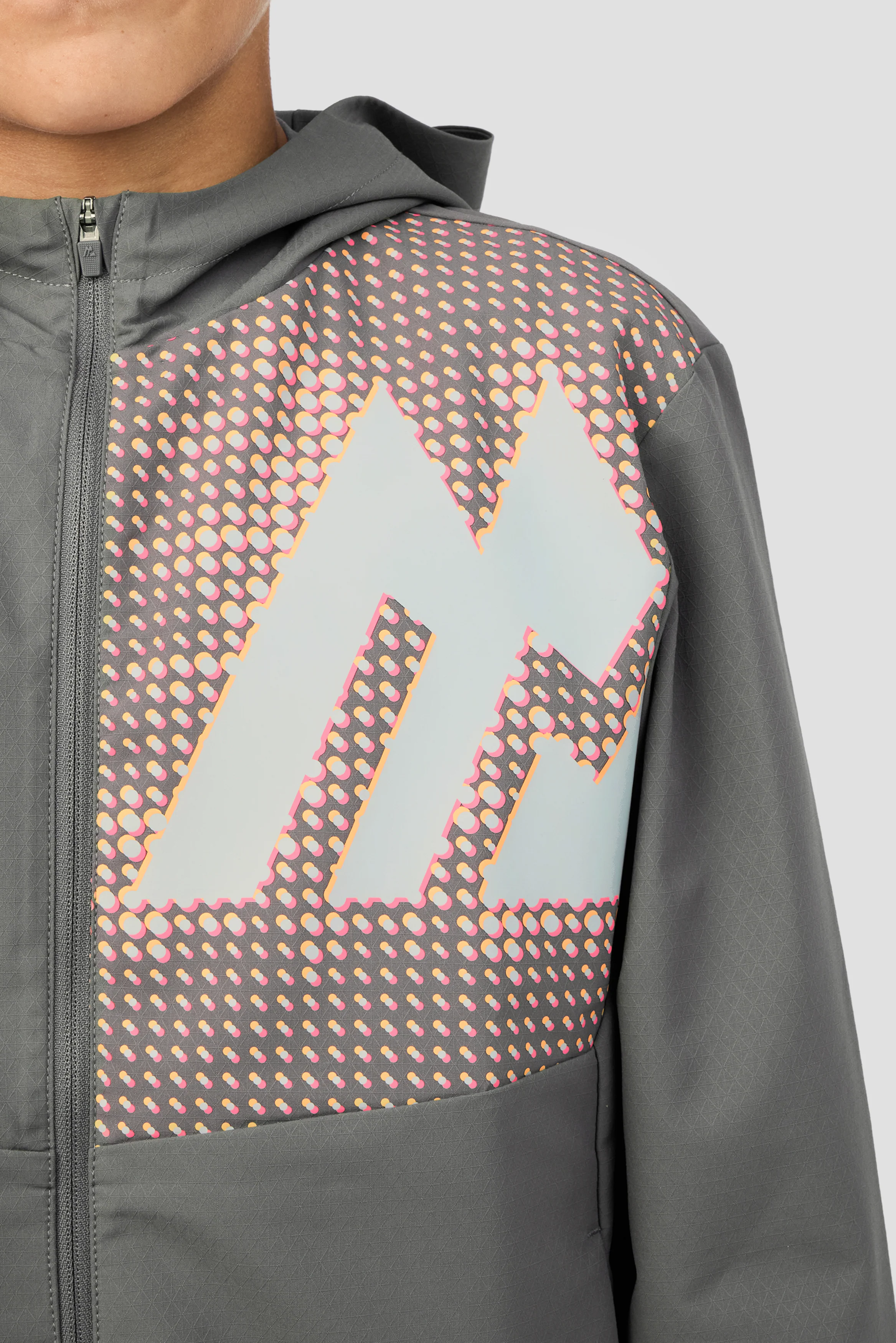 Boys Aero Windbreaker - Cement Grey - Image 5