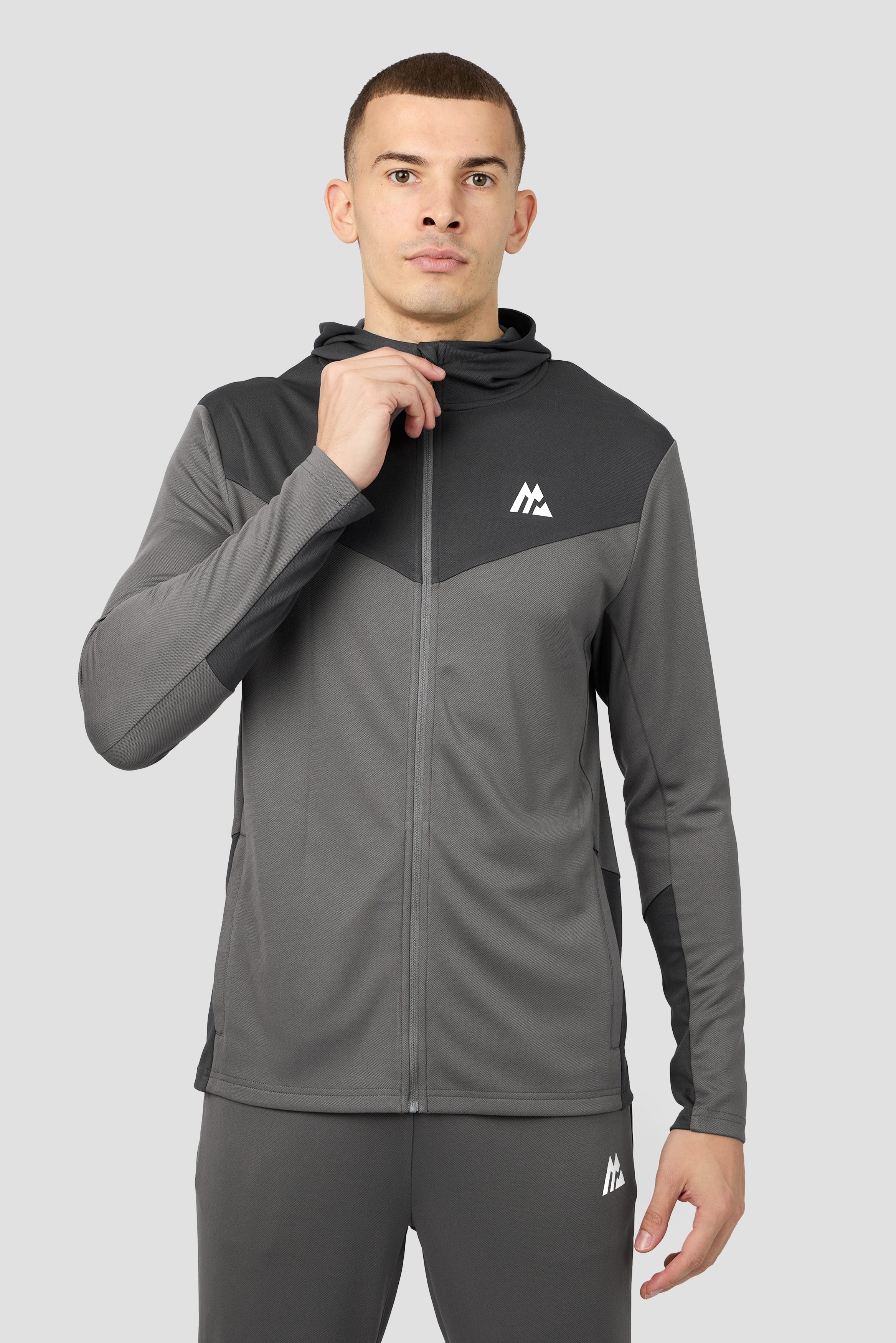 Agility 2.0 Tracksuit Set - Cement Grey/Asphalt - Image 3