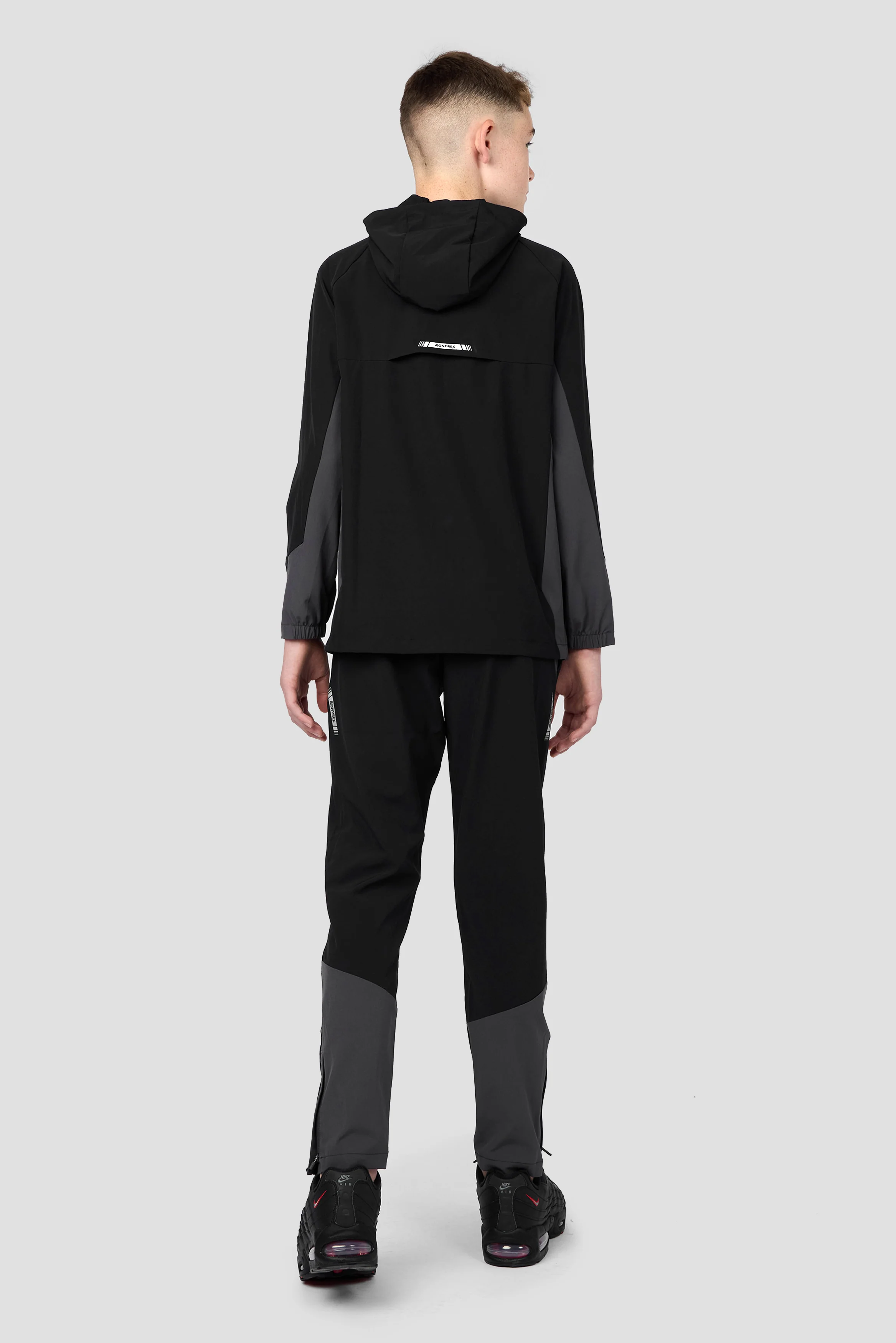 Boys Alt Jacket - Black/Asphalt - Image 4