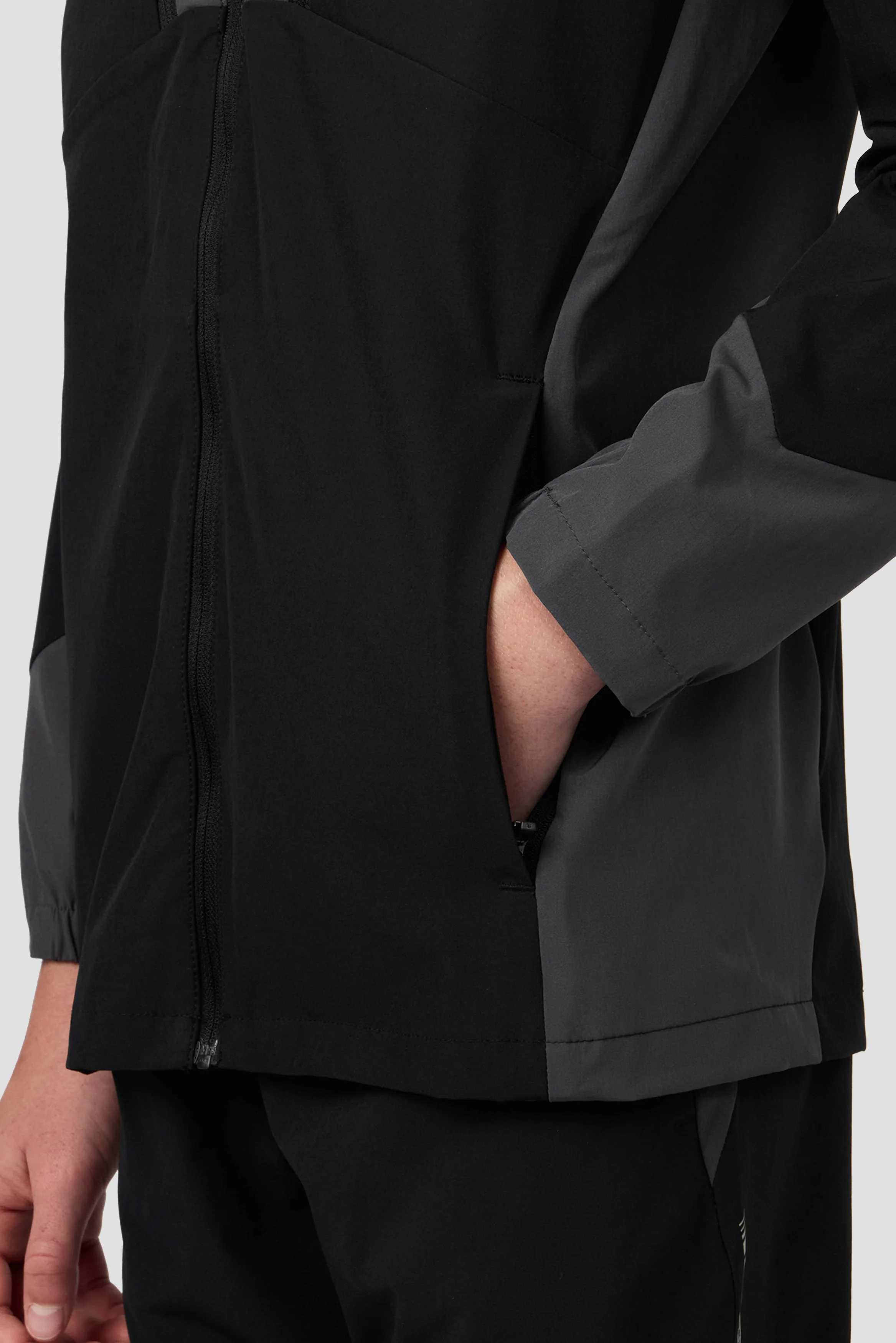 Boys Alt Jacket - Black/Asphalt - Image 7