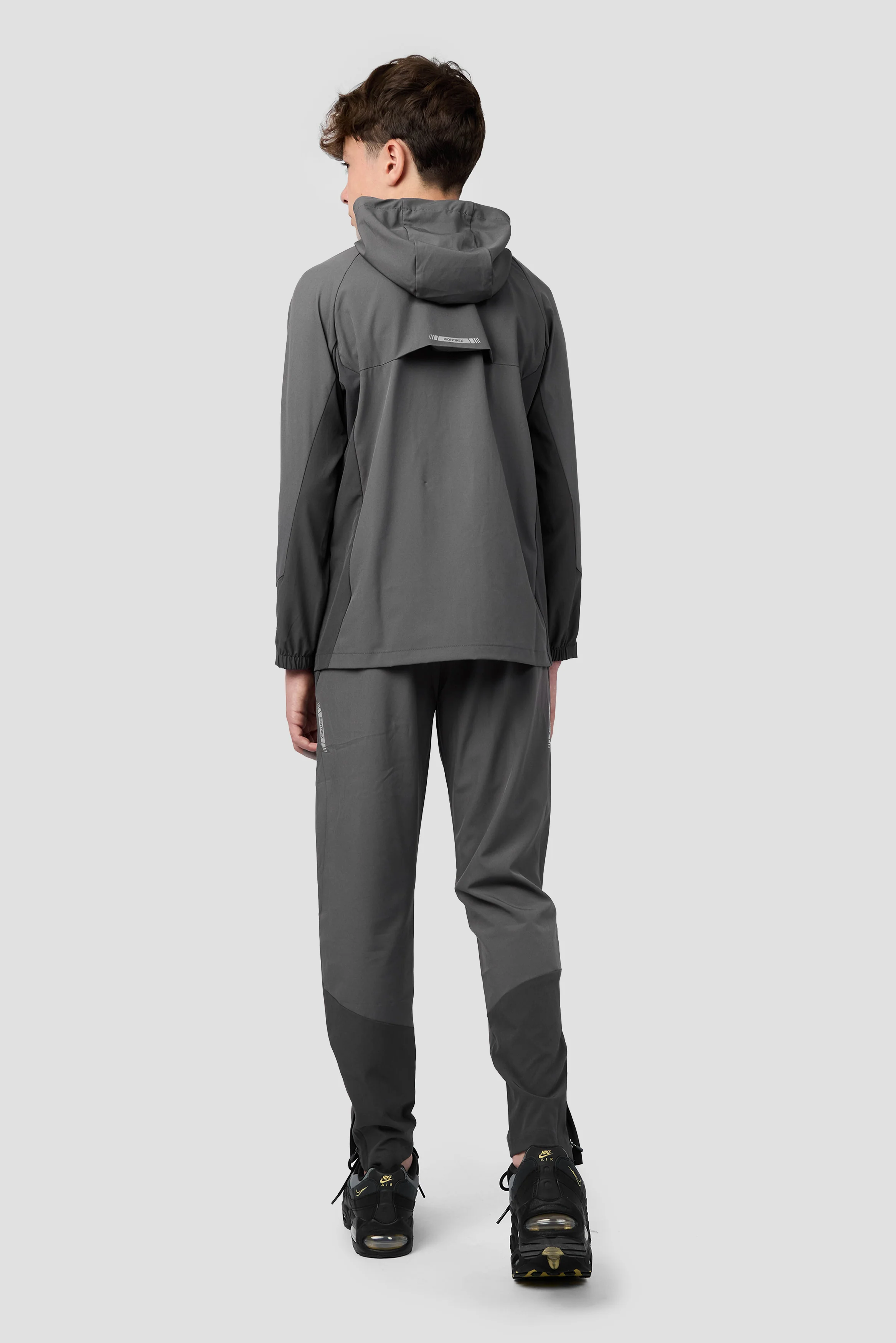 Boys Alt Jacket - Cement Grey/Asphalt - Image 4