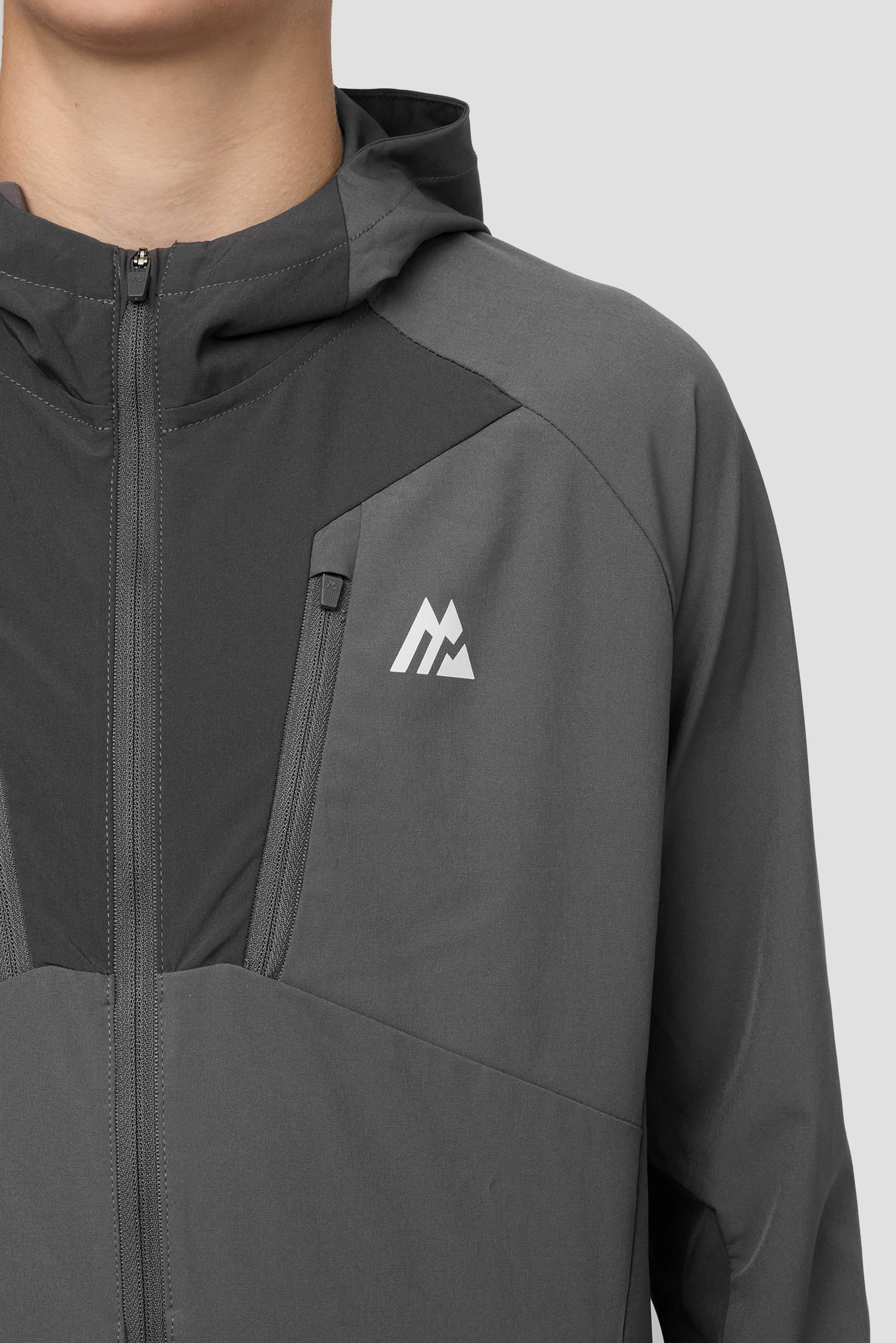 Boys Alt Jacket - Cement Grey/Asphalt - Image 5