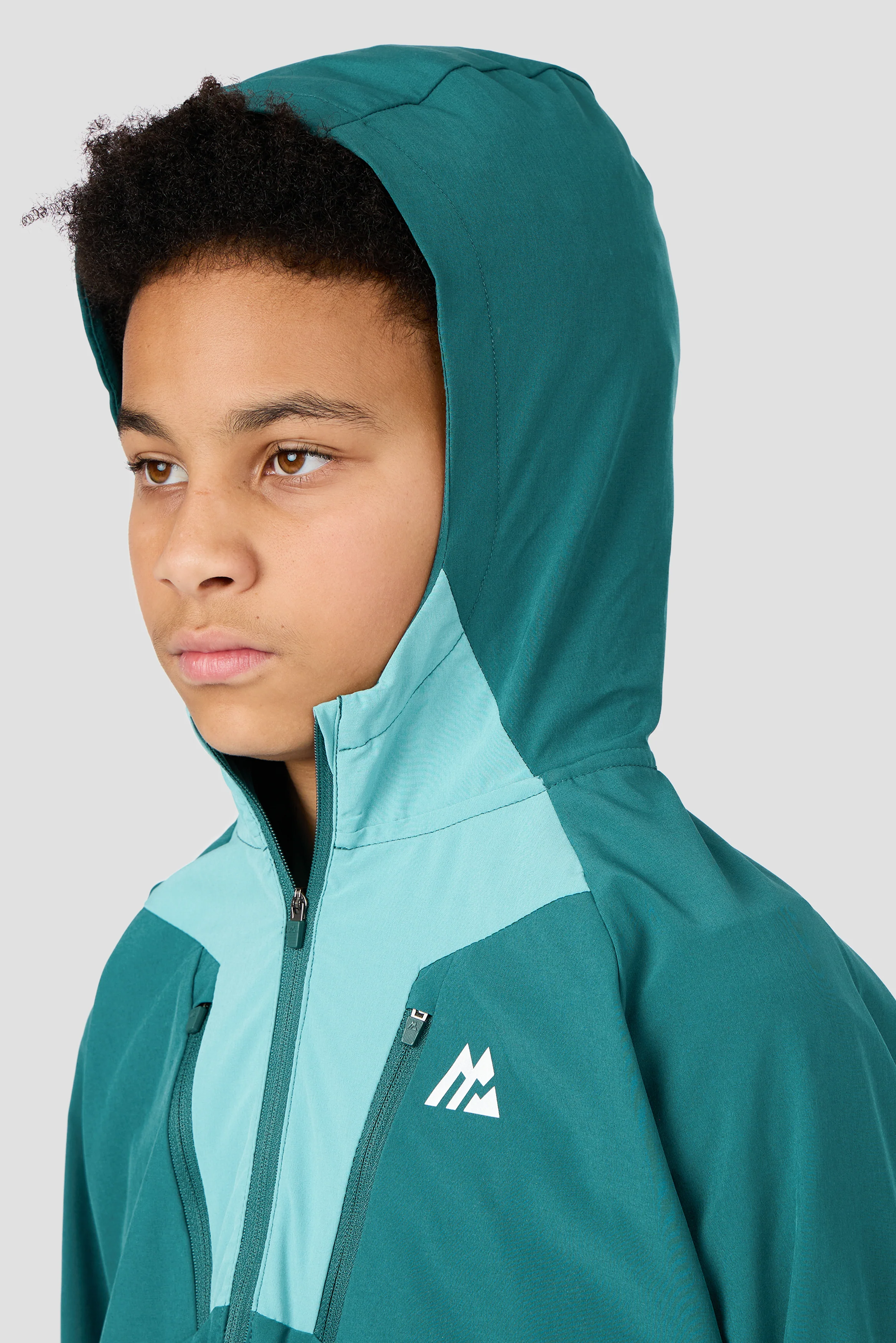 Boys Alt Jacket - Ocean Abyss/Steel Teal - Image 4