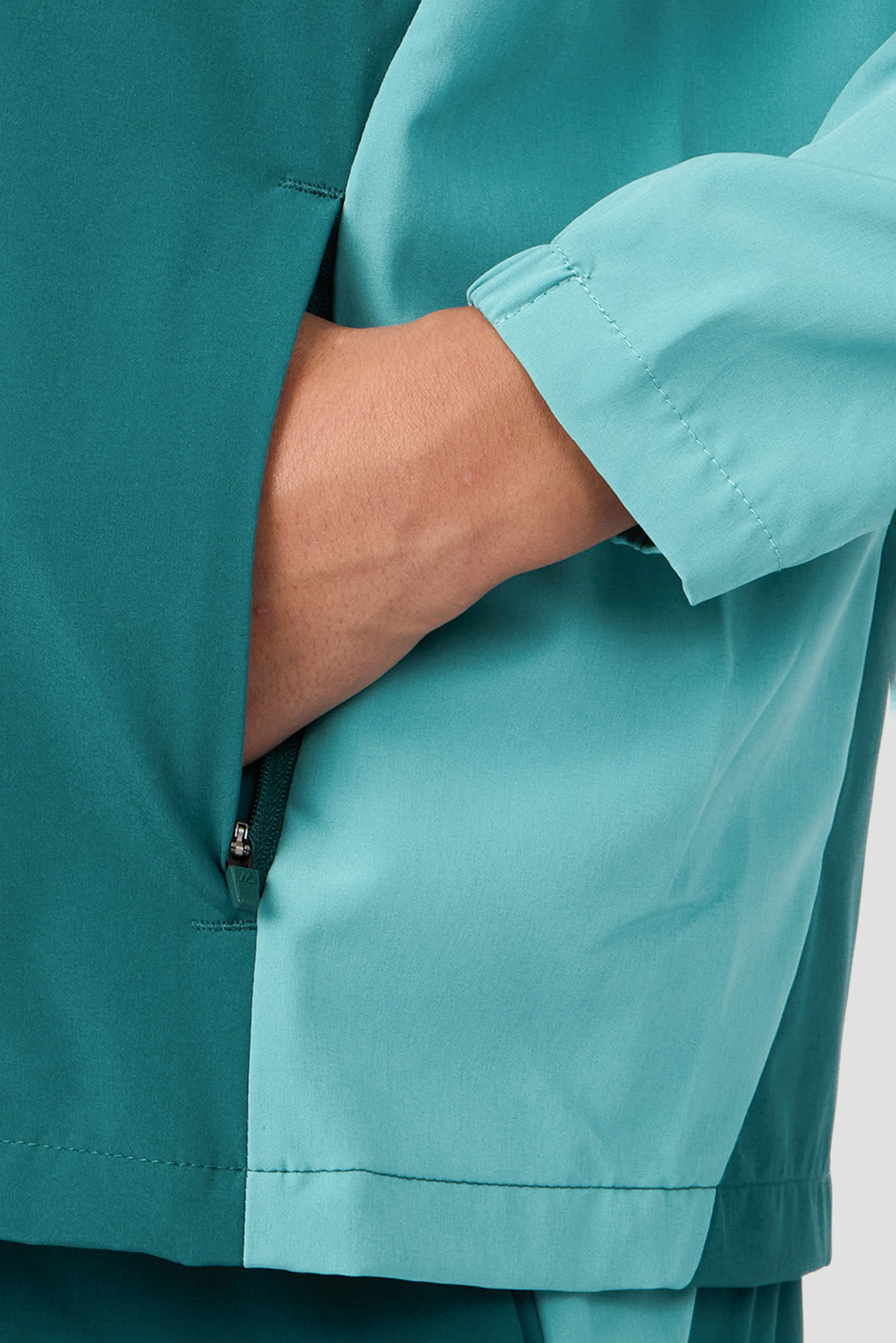 Boys Alt Jacket - Ocean Abyss/Steel Teal - Image 6