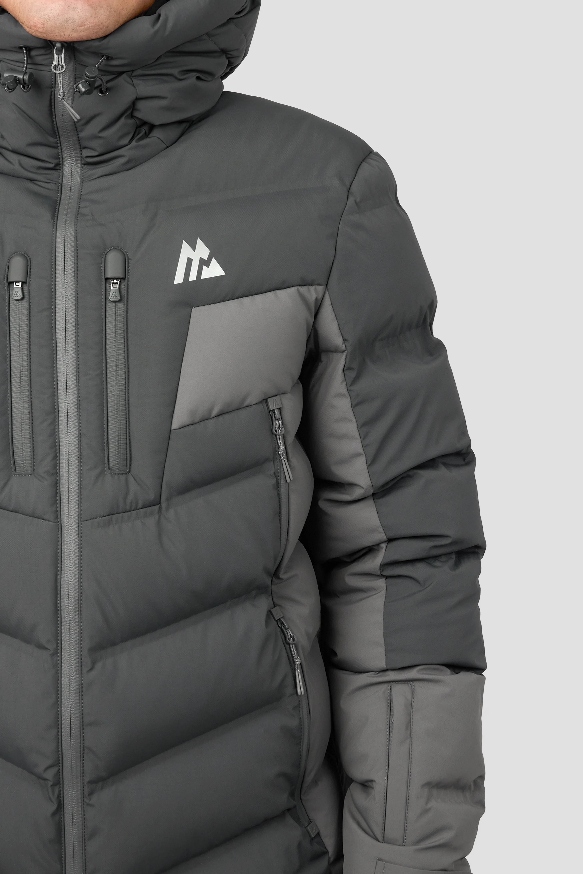 Arcs 2.0 Down Jacket - Asphalt/Cement Grey - Image 3