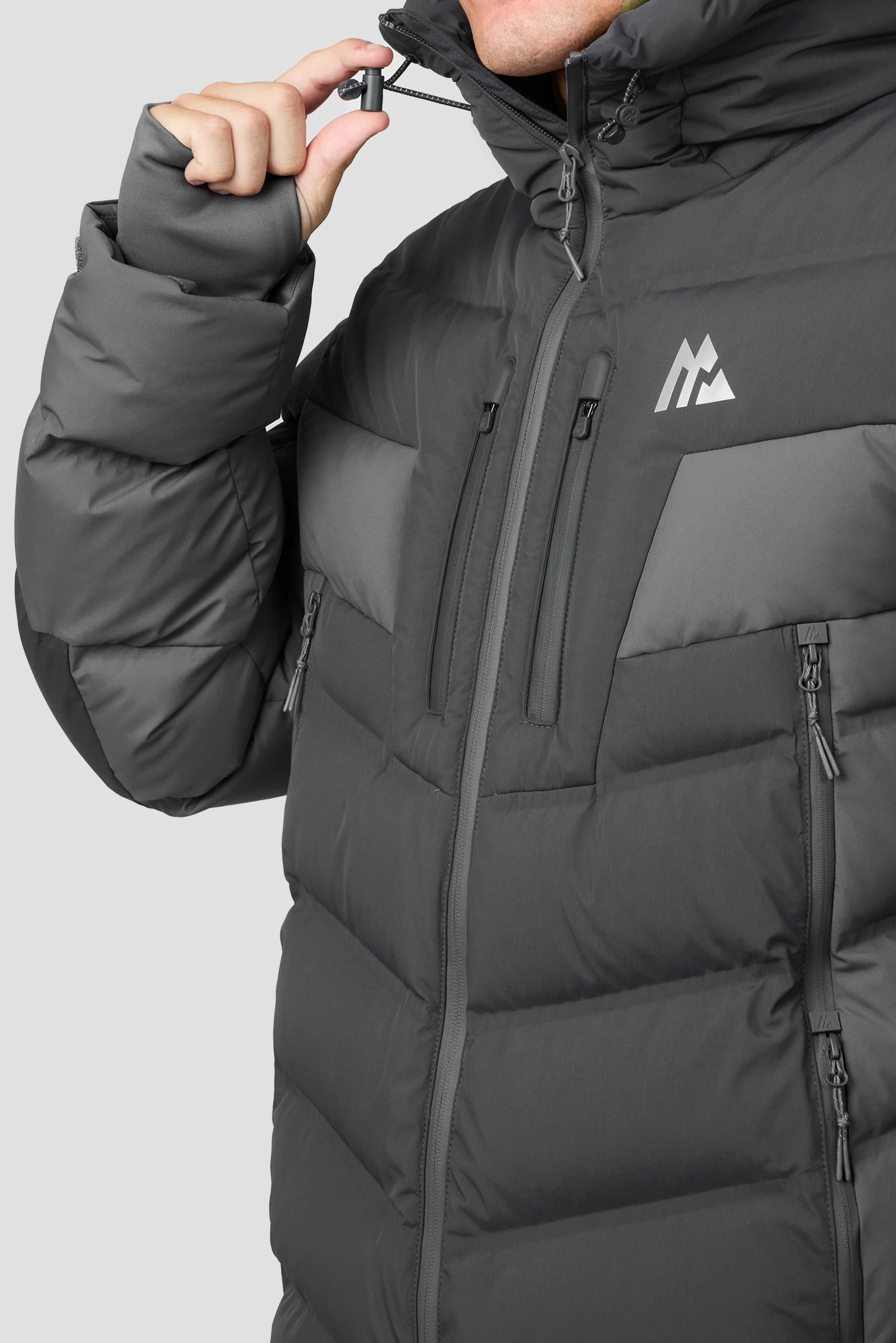Arcs 2.0 Down Jacket - Asphalt/Cement Grey - Image 7