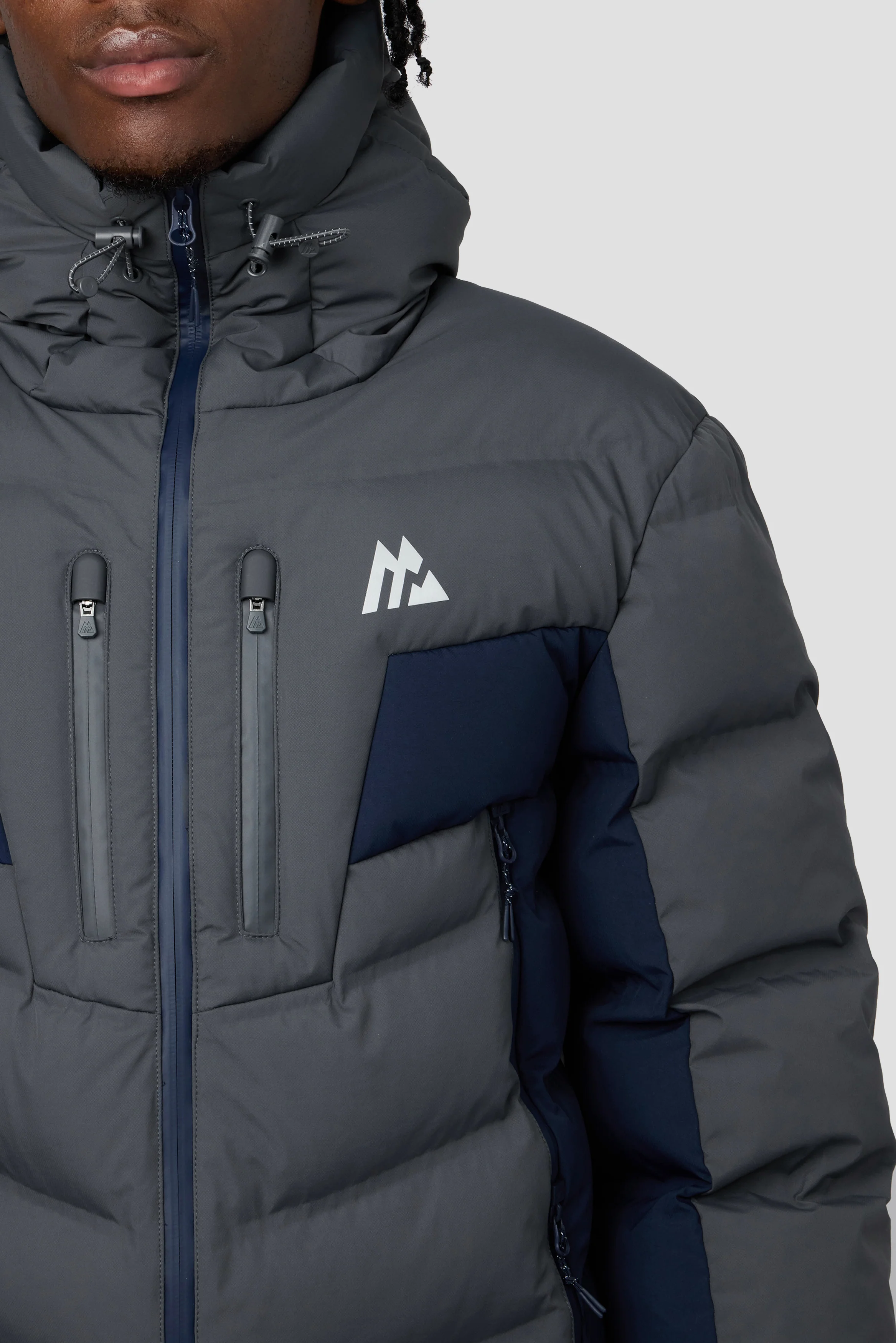 Arcs 2.0 Down Jacket - Slate Grey/Midnight Blue - Image 3