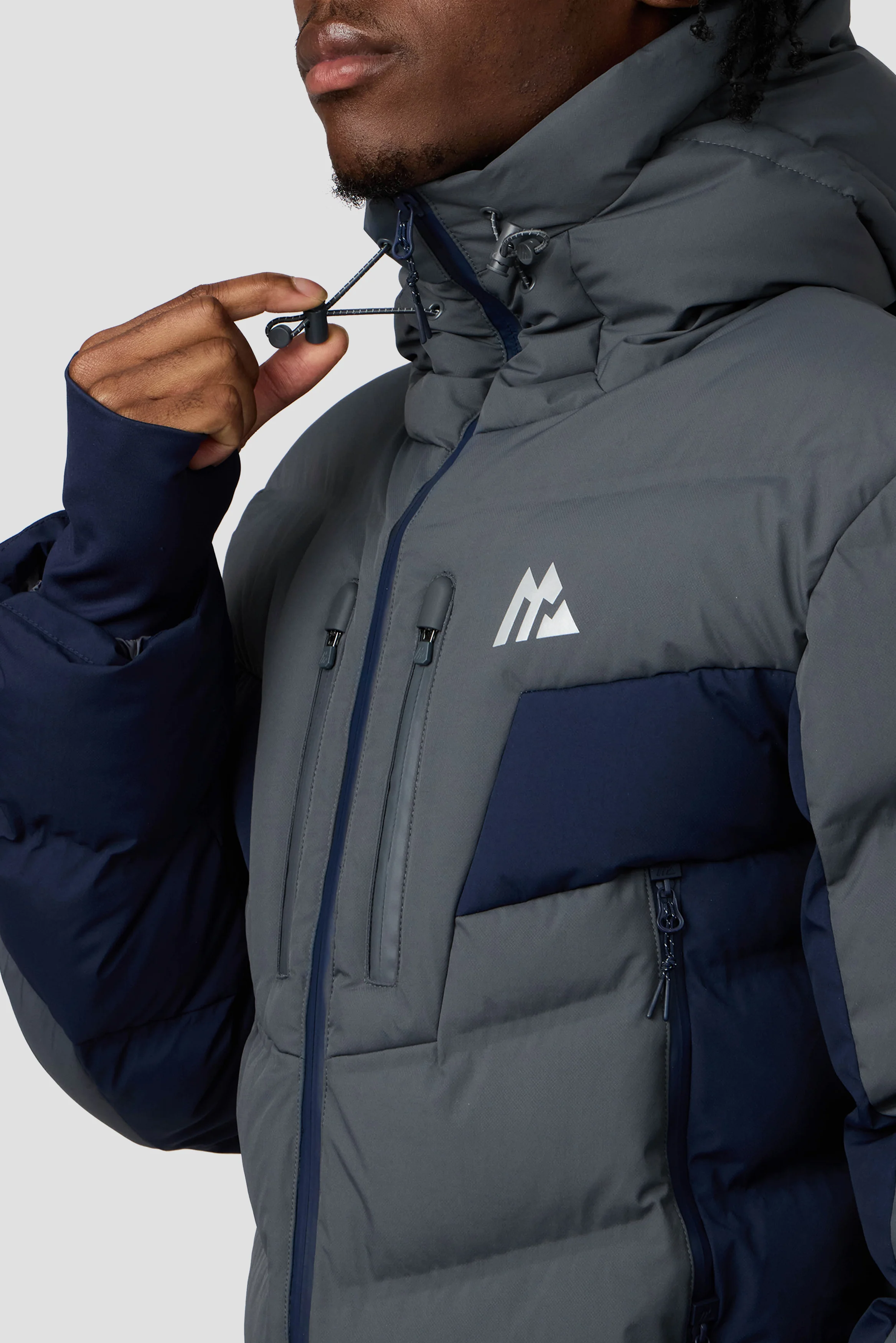 Arcs 2.0 Down Jacket - Slate Grey/Midnight Blue - Image 7