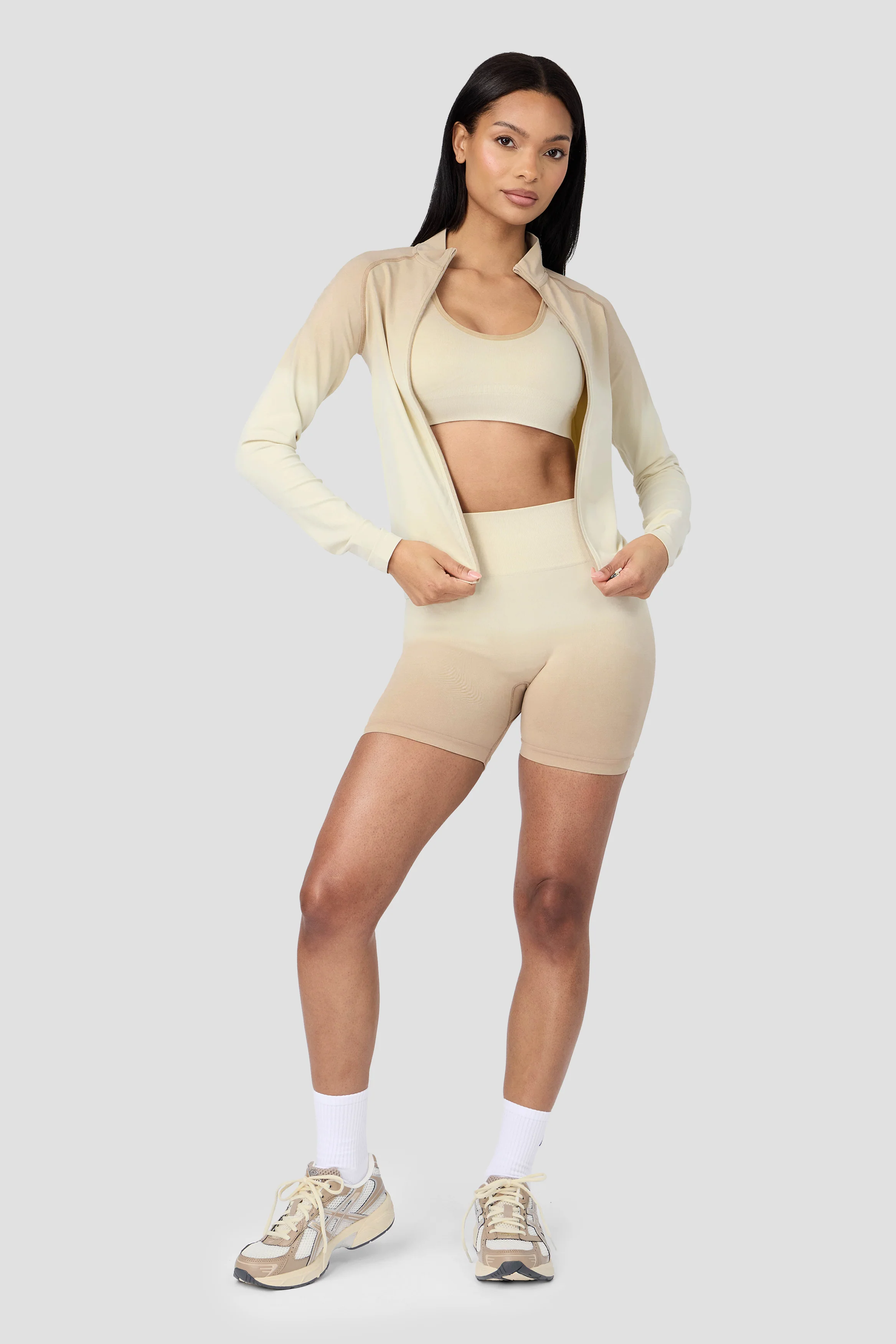 Arise Seamless Bra - Maple Wood/Vanilla Foam - Image 4