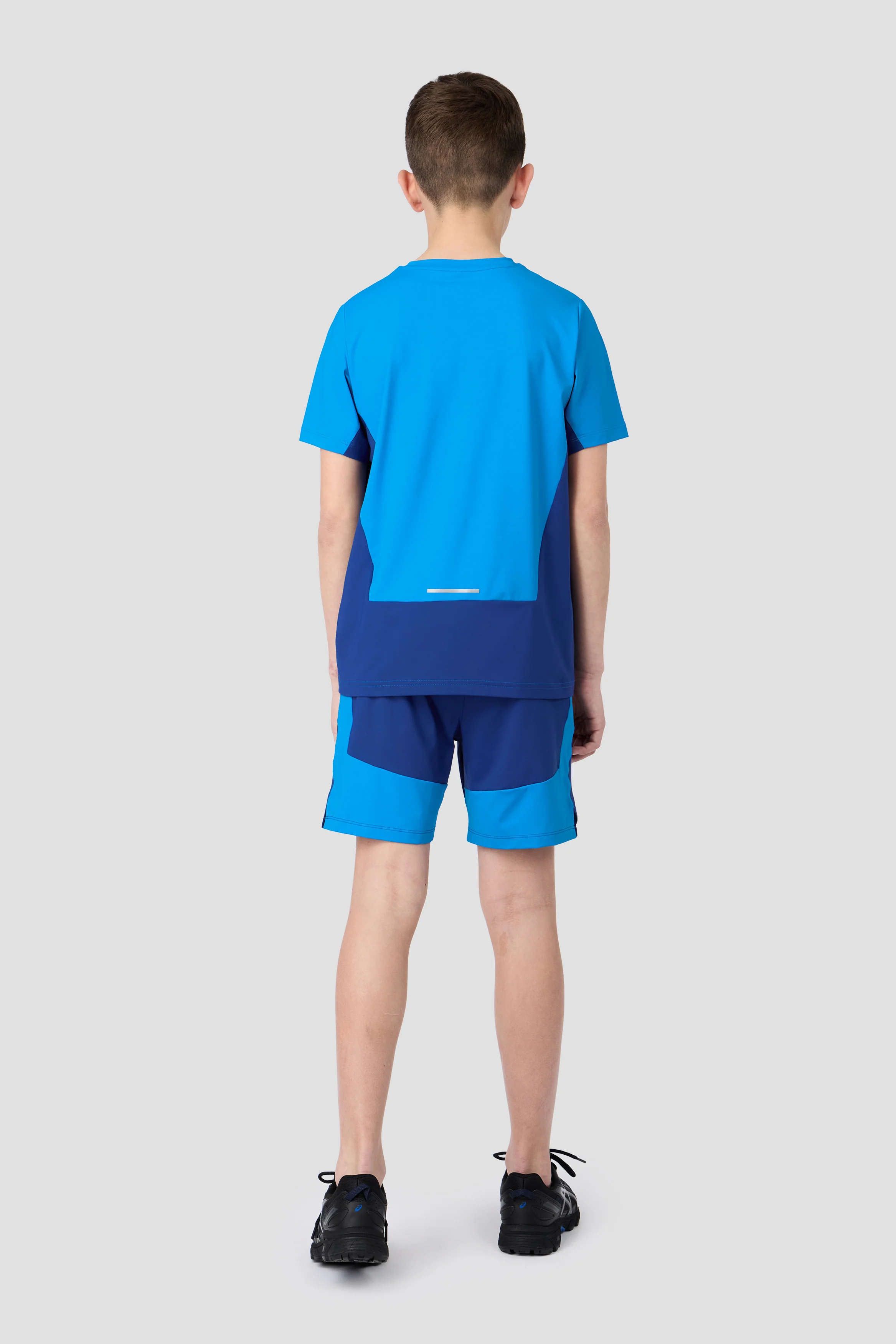 Boys Astro Short - Marine Blue/Fira - Image 4