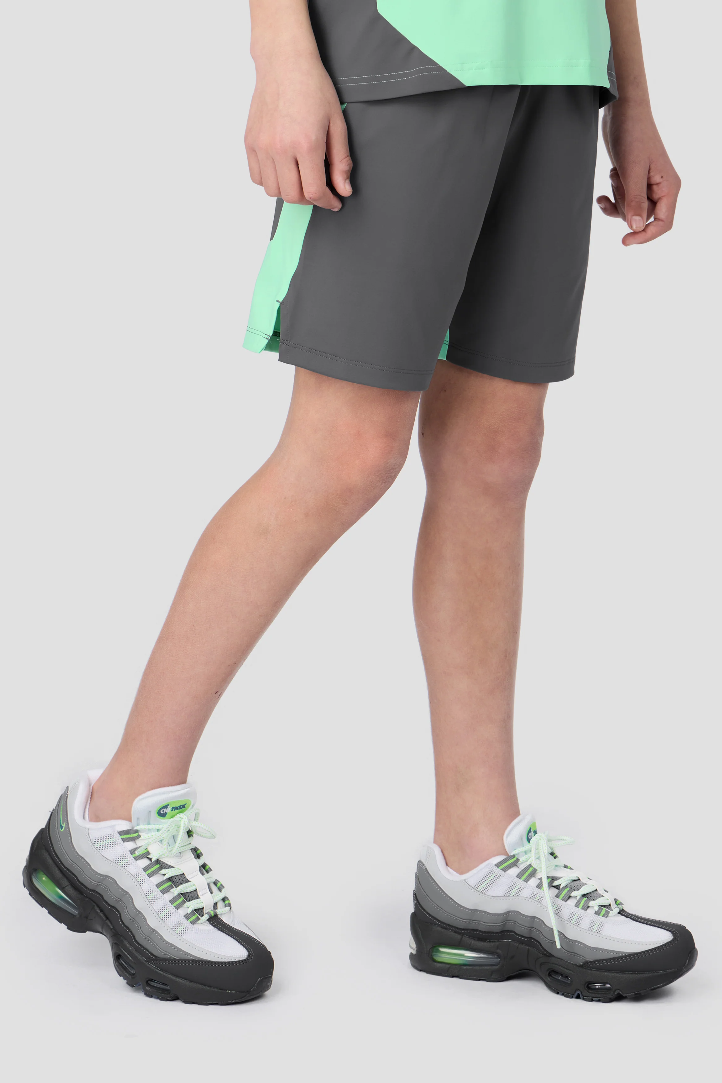Boys Astro Short - Slate Grey/Duck Egg - Image 2