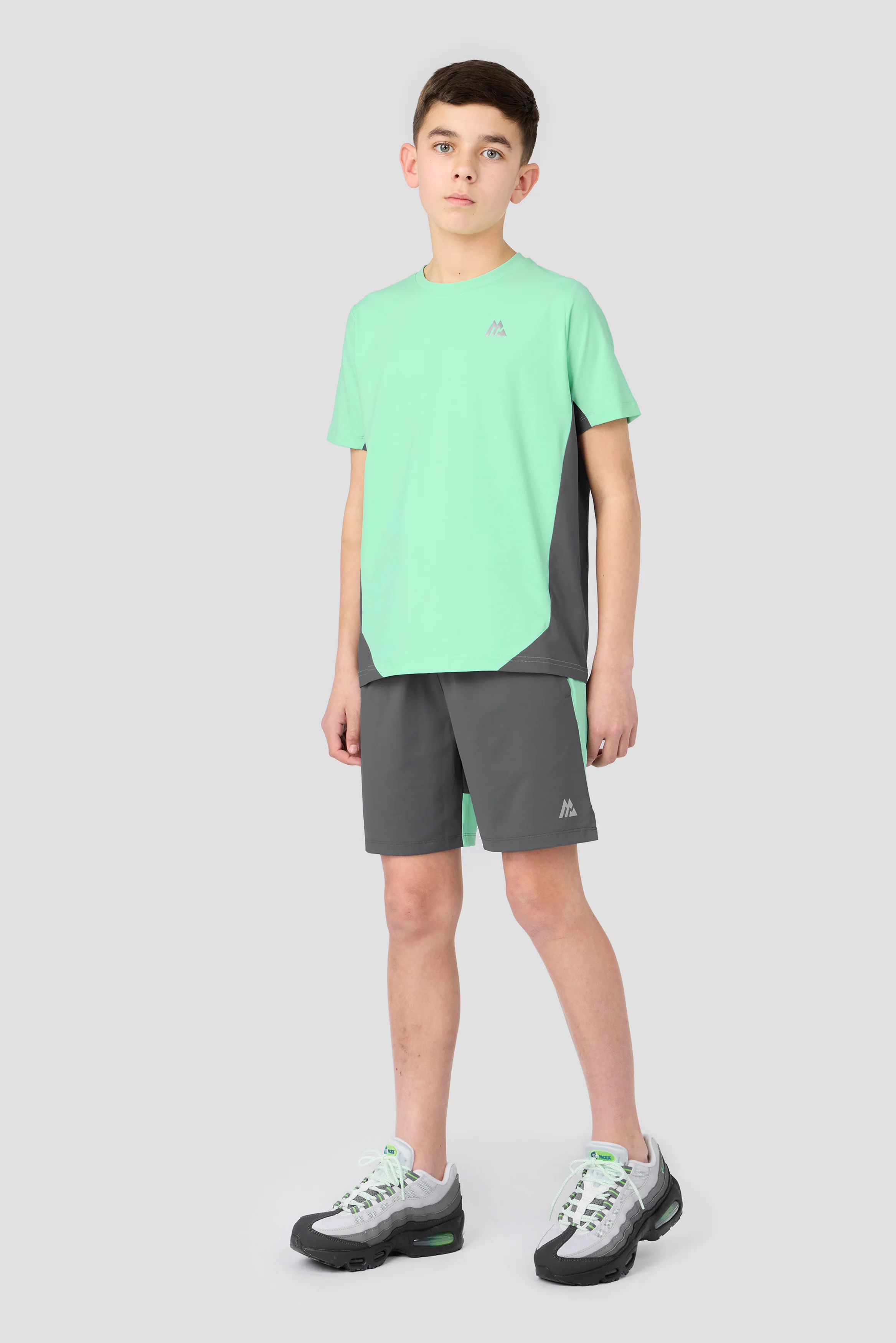 Boys Astro Short - Slate Grey/Duck Egg - Image 3