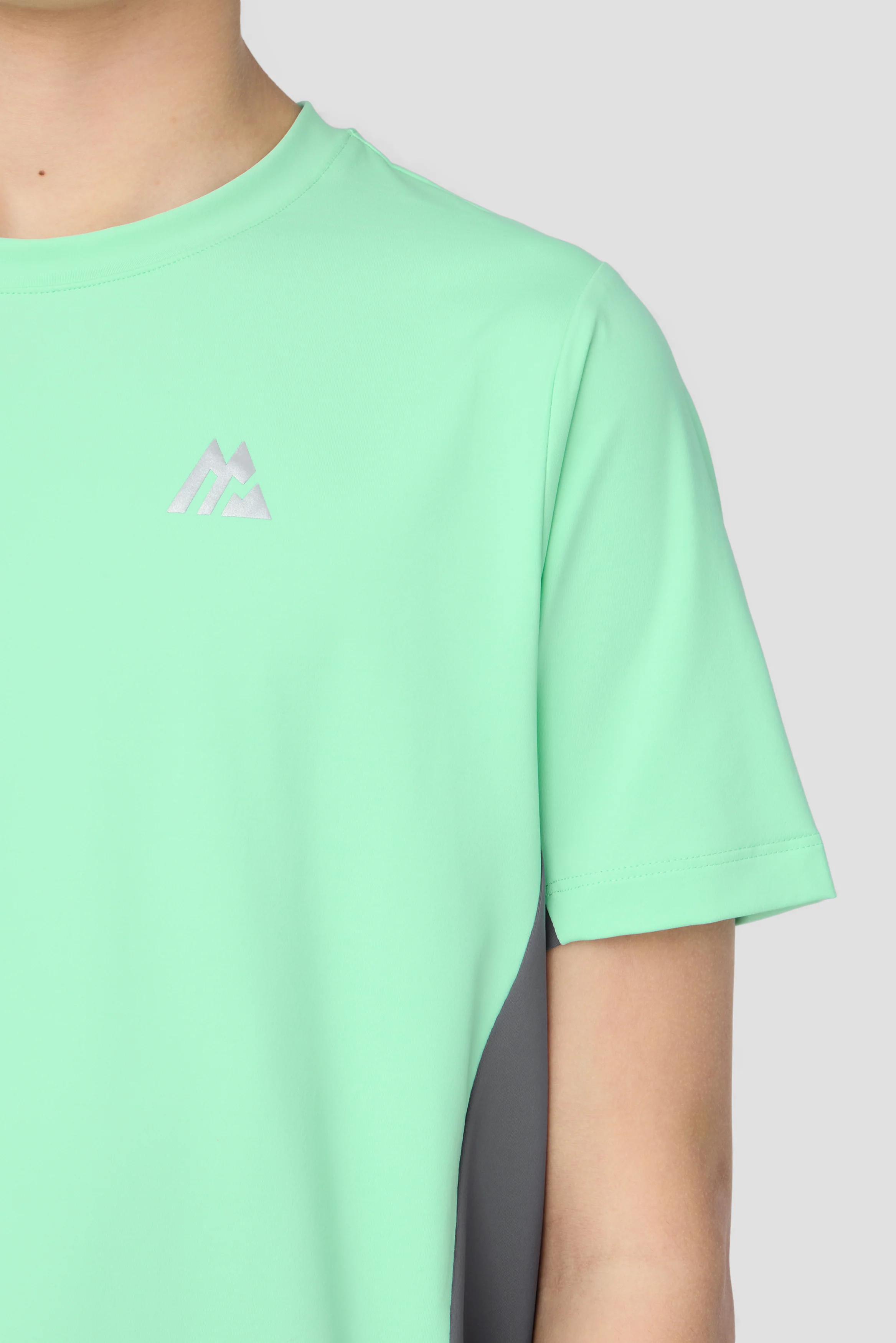 Boys Astro T-Shirt - Duck Egg/Slate Grey - Image 3