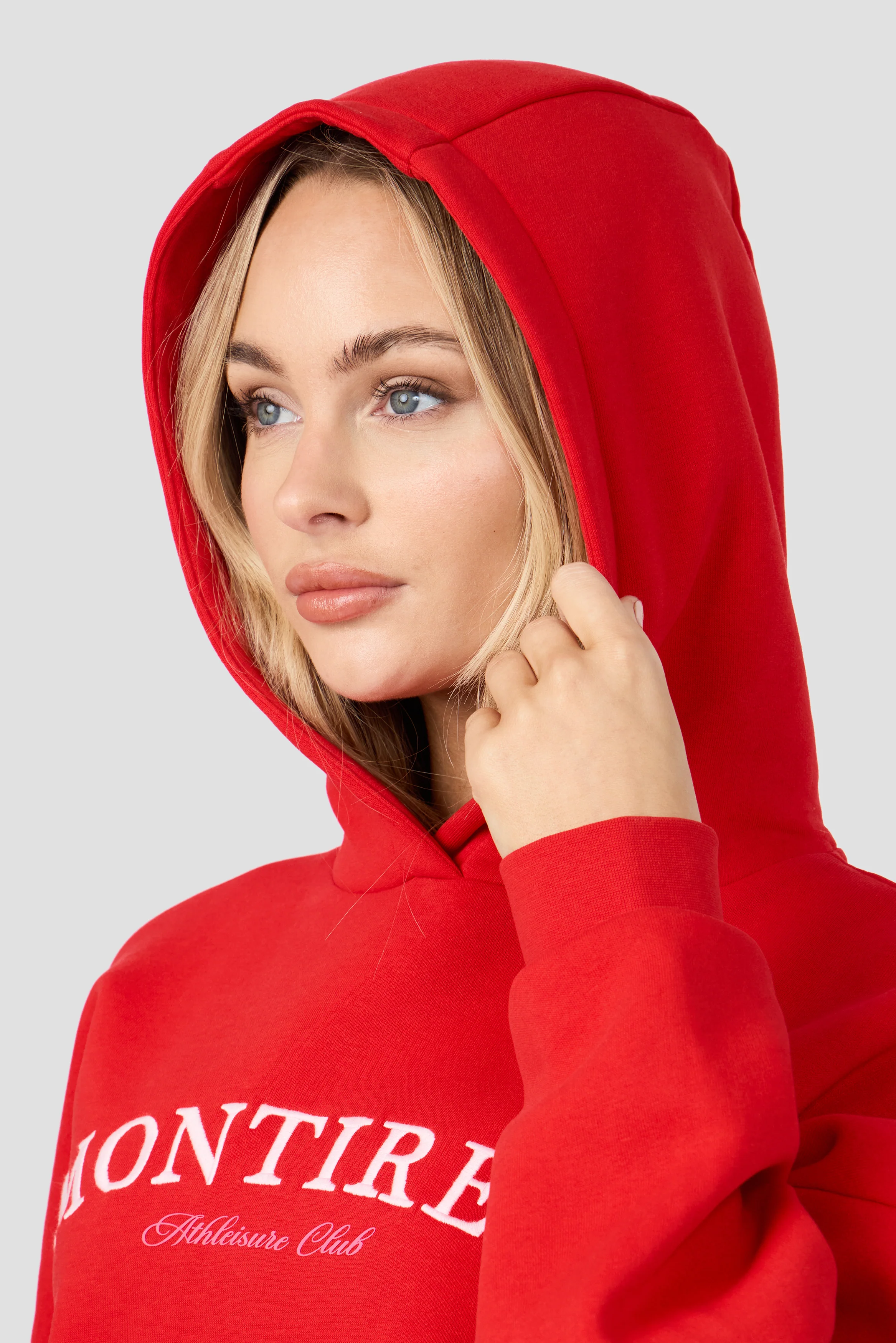 Athleisure Club Hood - Poppy Red - Image 5