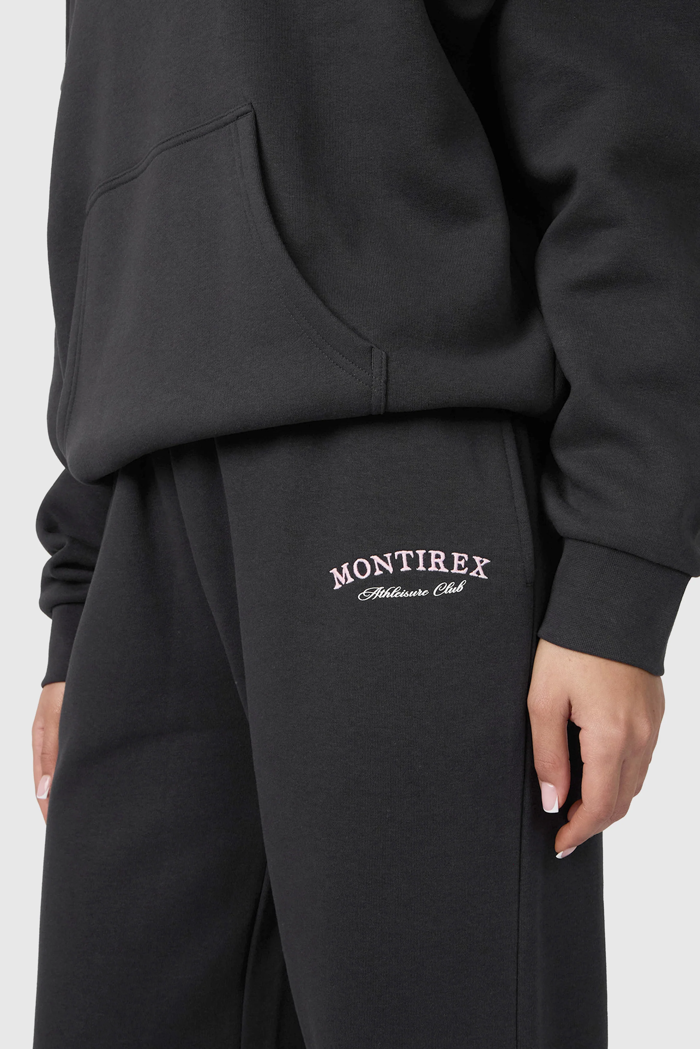 Athleisure Club Jogger - Washed Black - Image 5