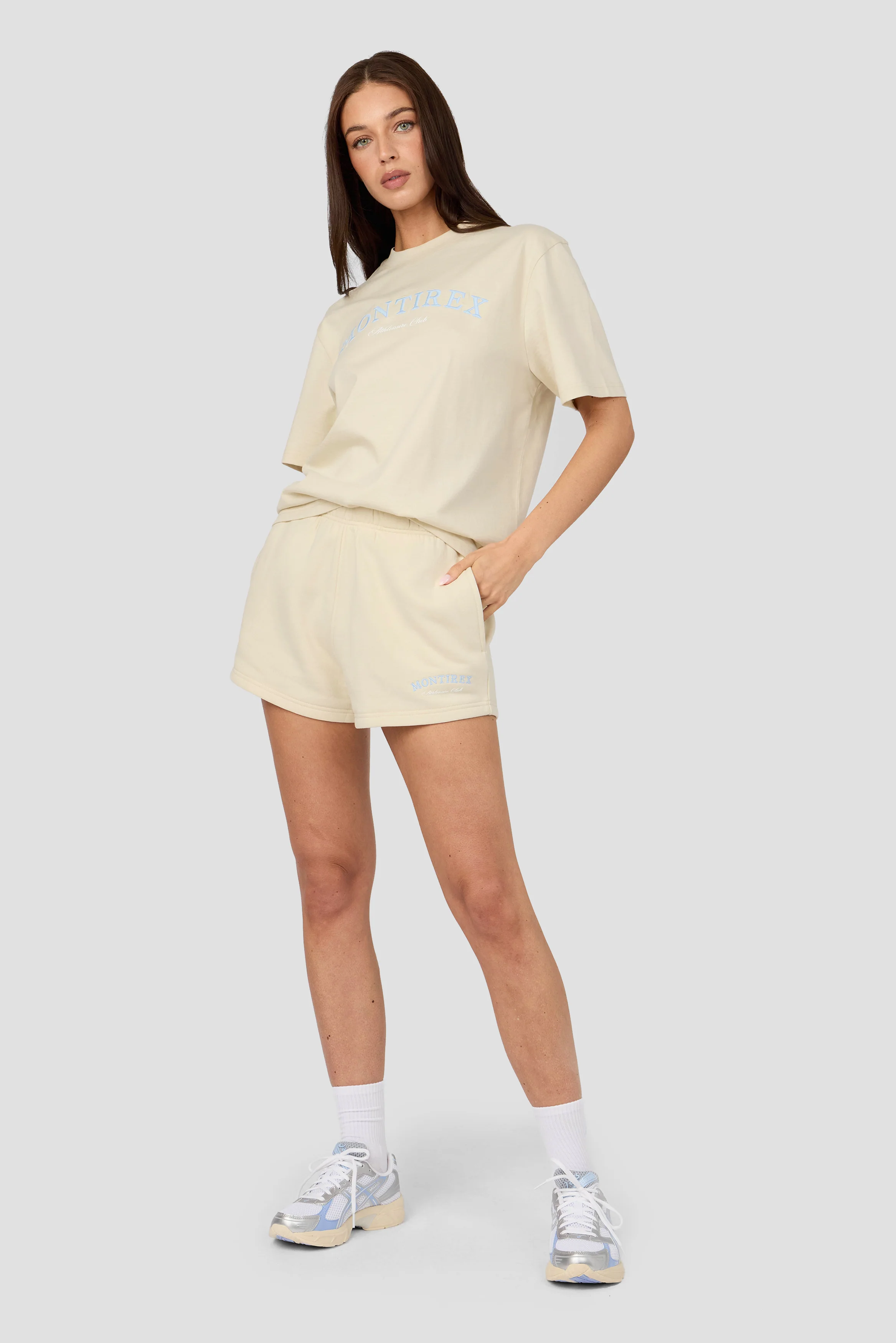Athleisure Club Short - Vanilla Foam - Image 3