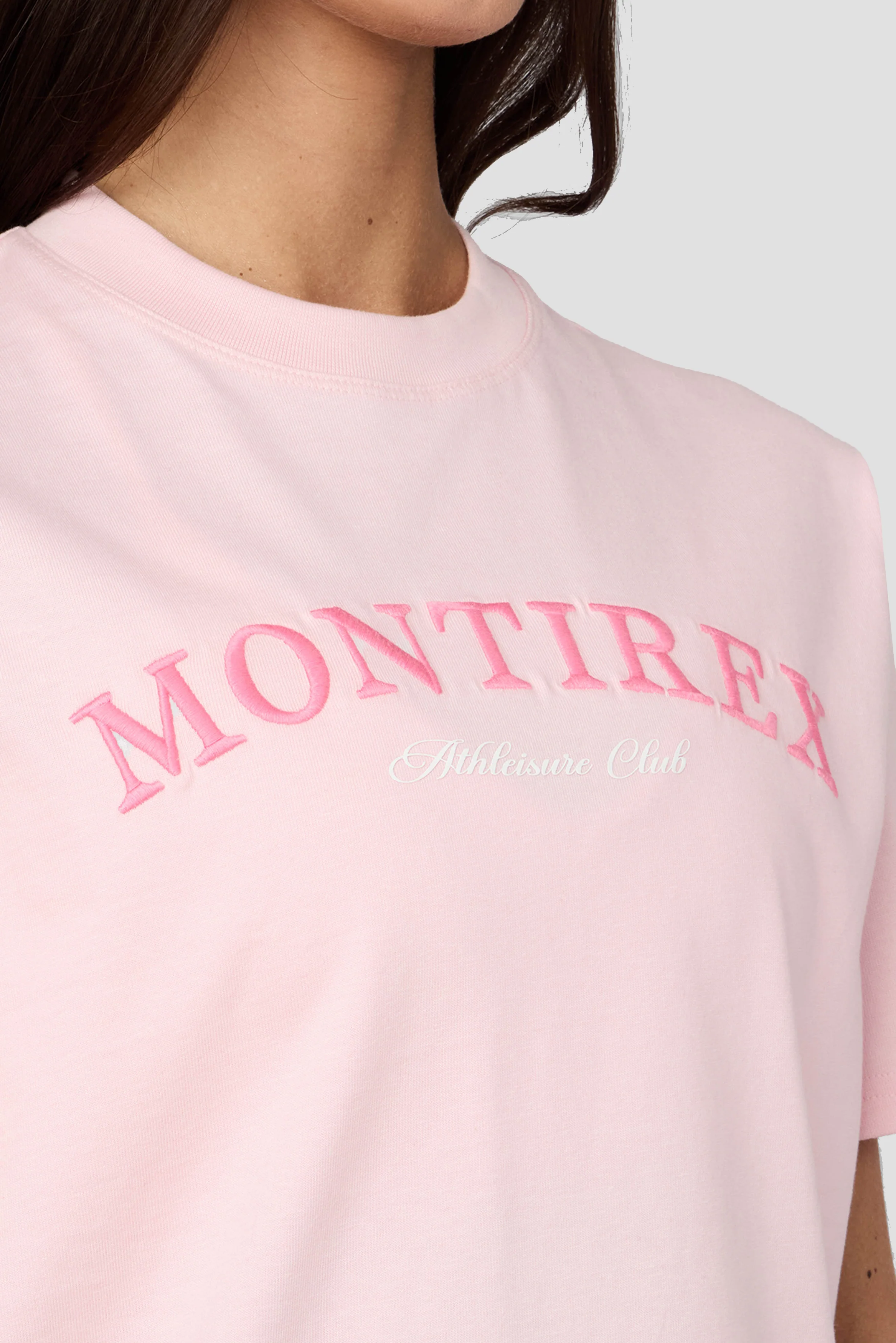 Athleisure Club T-Shirt - Light Pink - Image 3