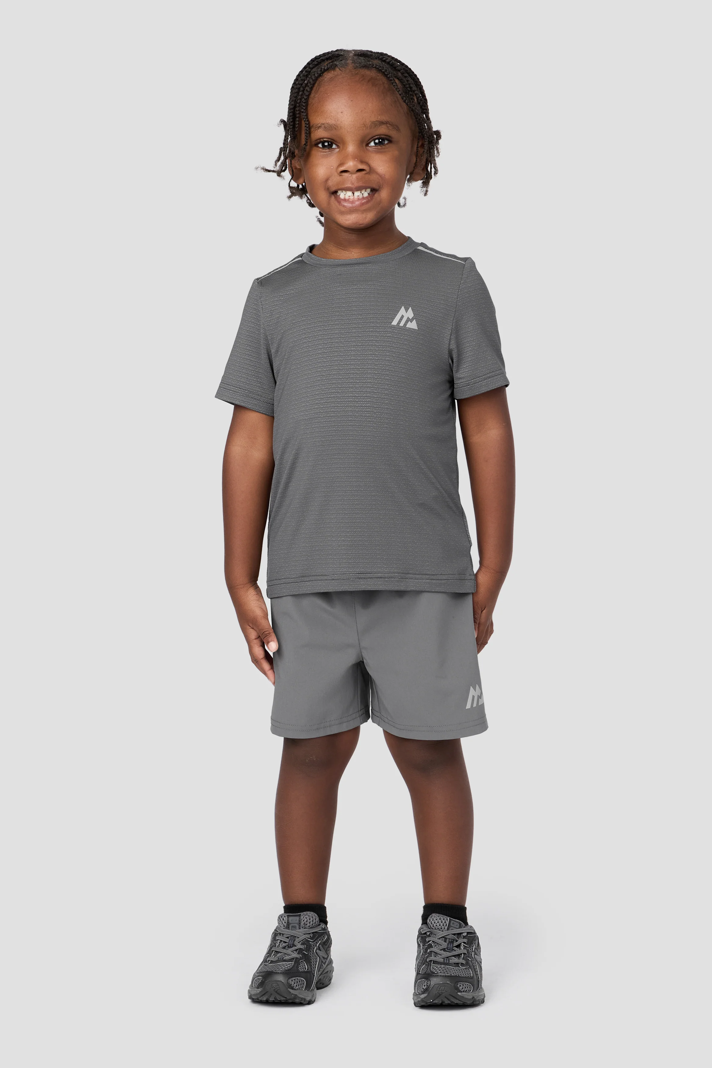 Infant Boys Blaze T-Shirt - Cement Grey