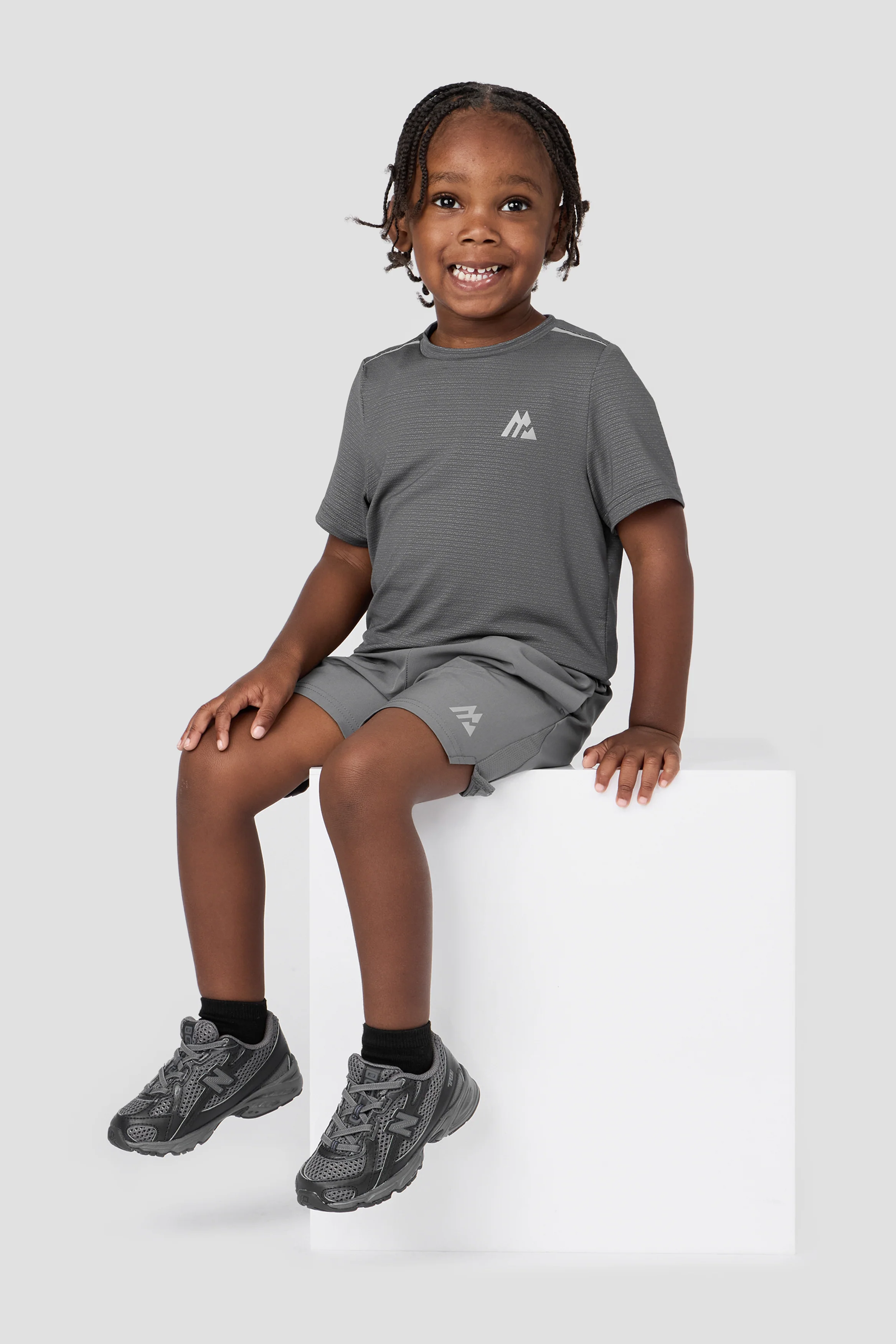 Infant Boys Blaze T-Shirt - Cement Grey - Image 3