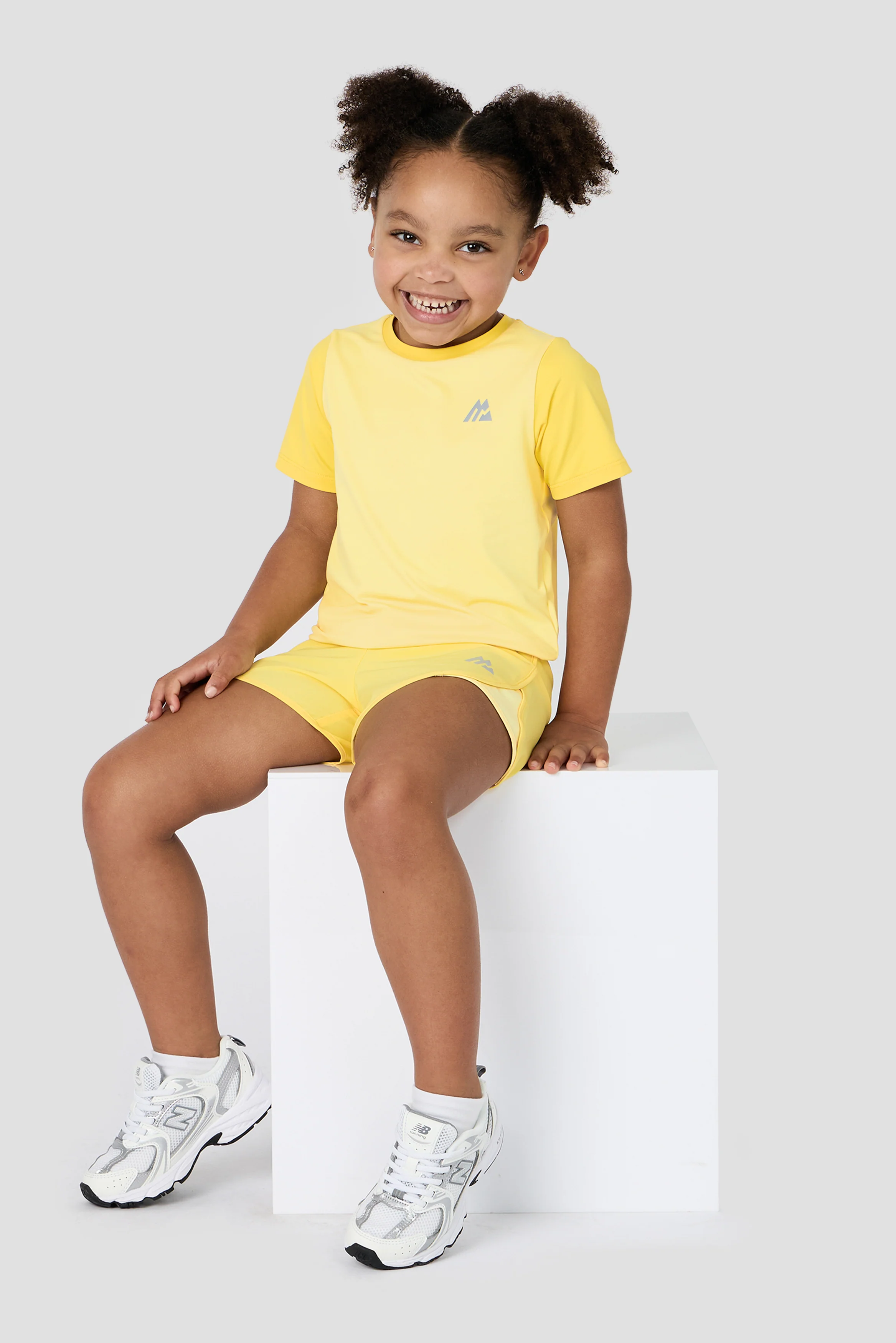 Infant Girls Bounce Short - Lemon/Banana - Image 4