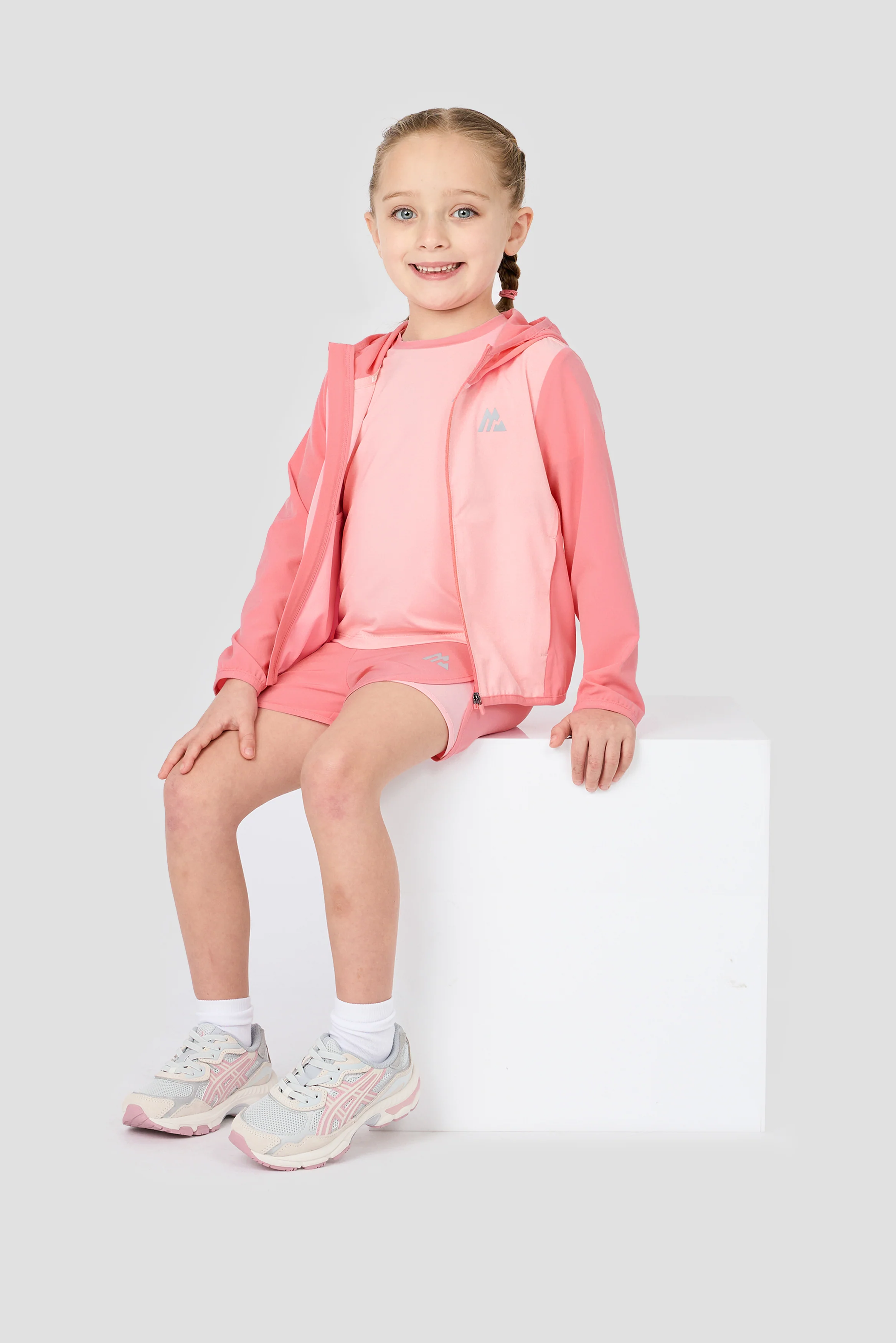 Infant Girls Bounce Windbreaker - Ballet/Sweet Pink - Image 3