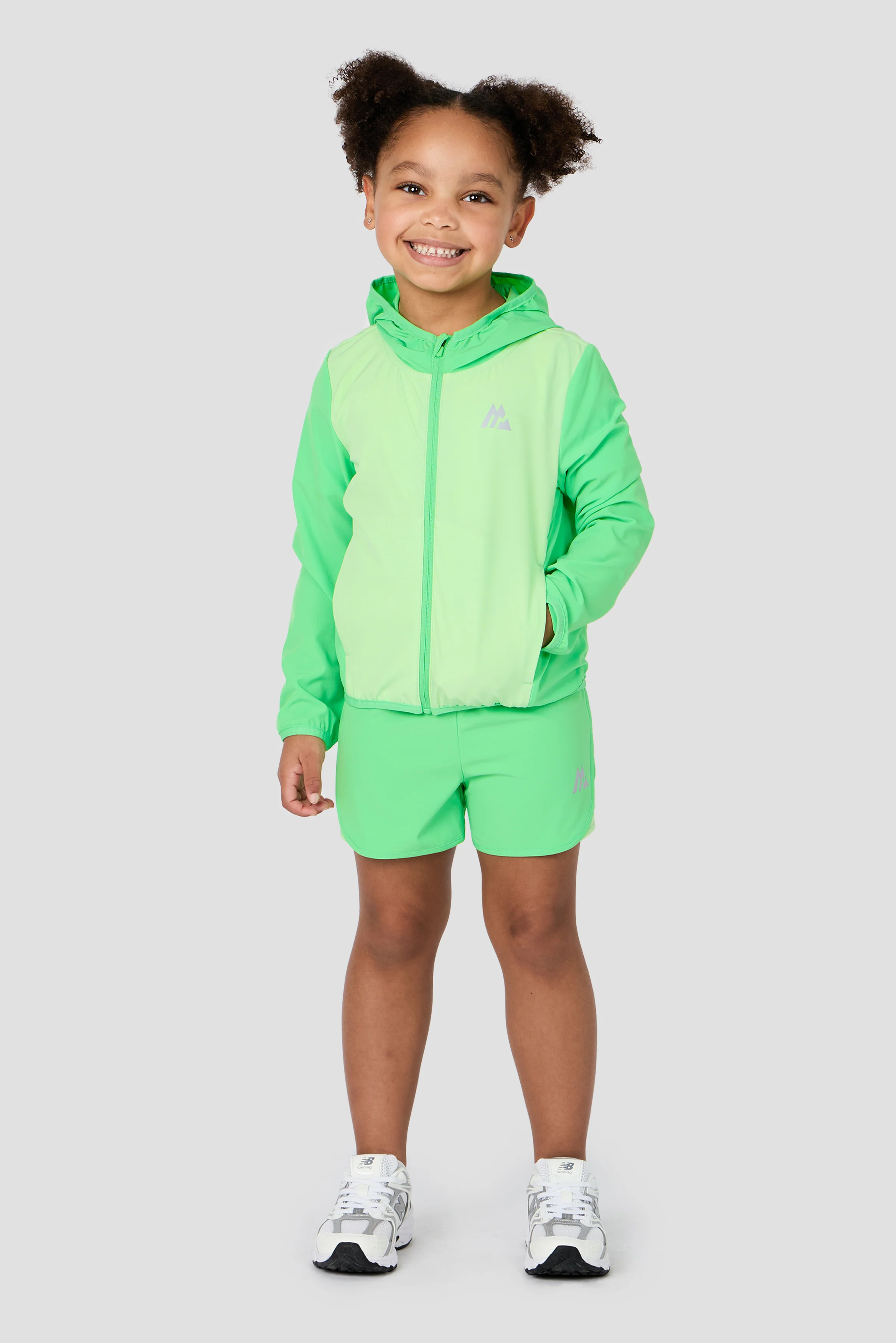 Infant Girls Bounce Windbreaker - Iced Matcha/Pistachio