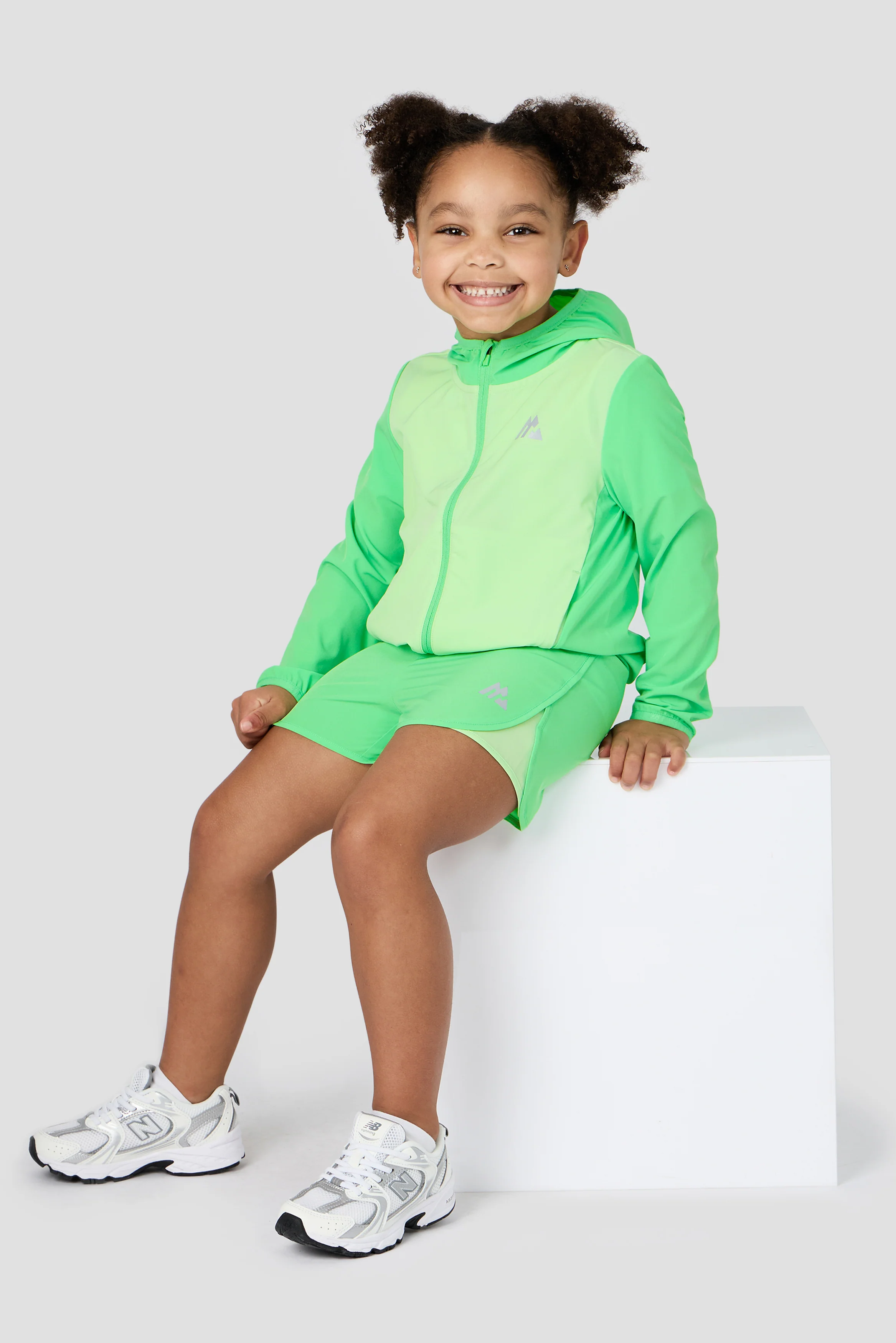 Infant Girls Bounce Windbreaker - Iced Matcha/Pistachio - Image 3