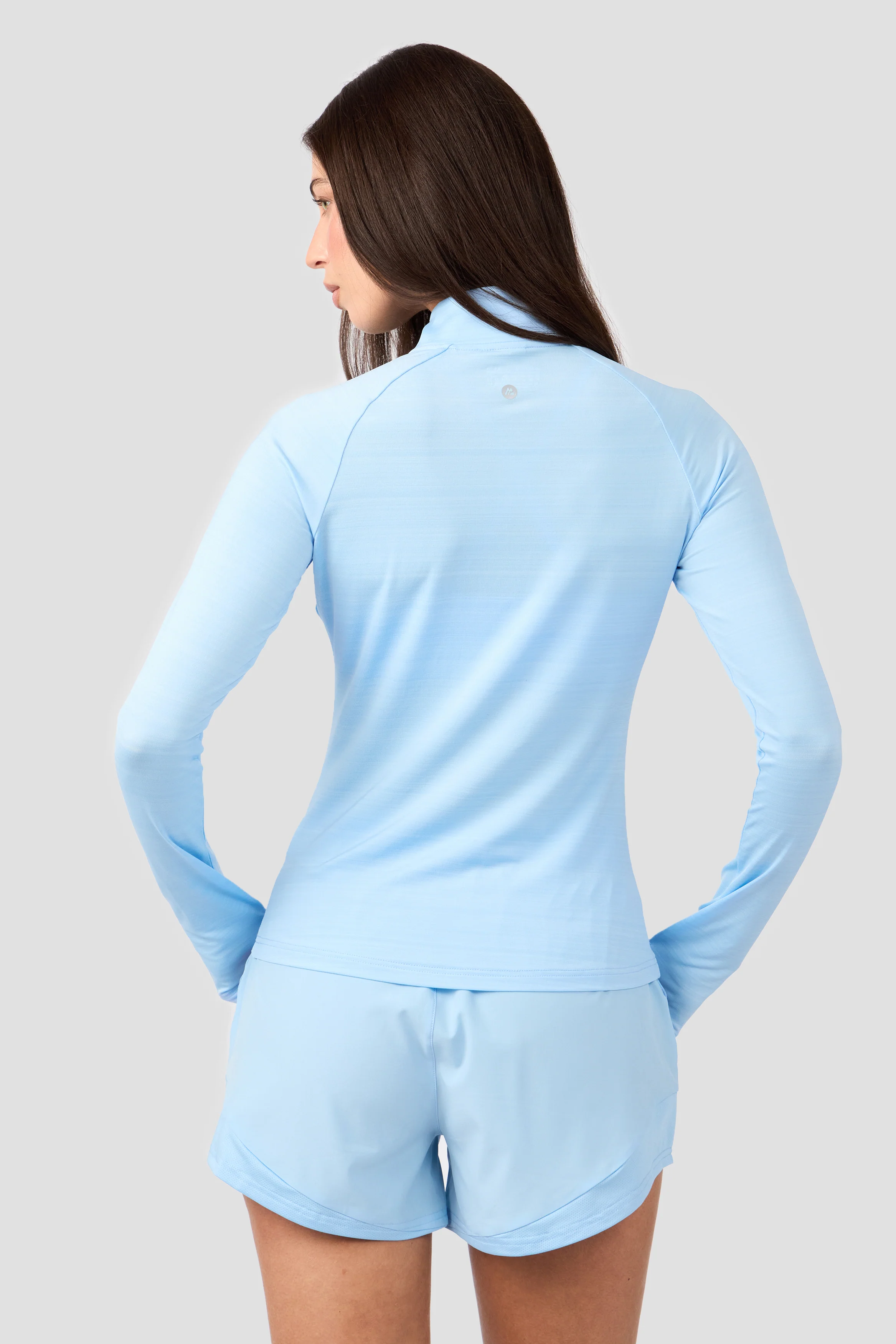 Breathe 1/4 Zip - Blissful Blue - Image 2
