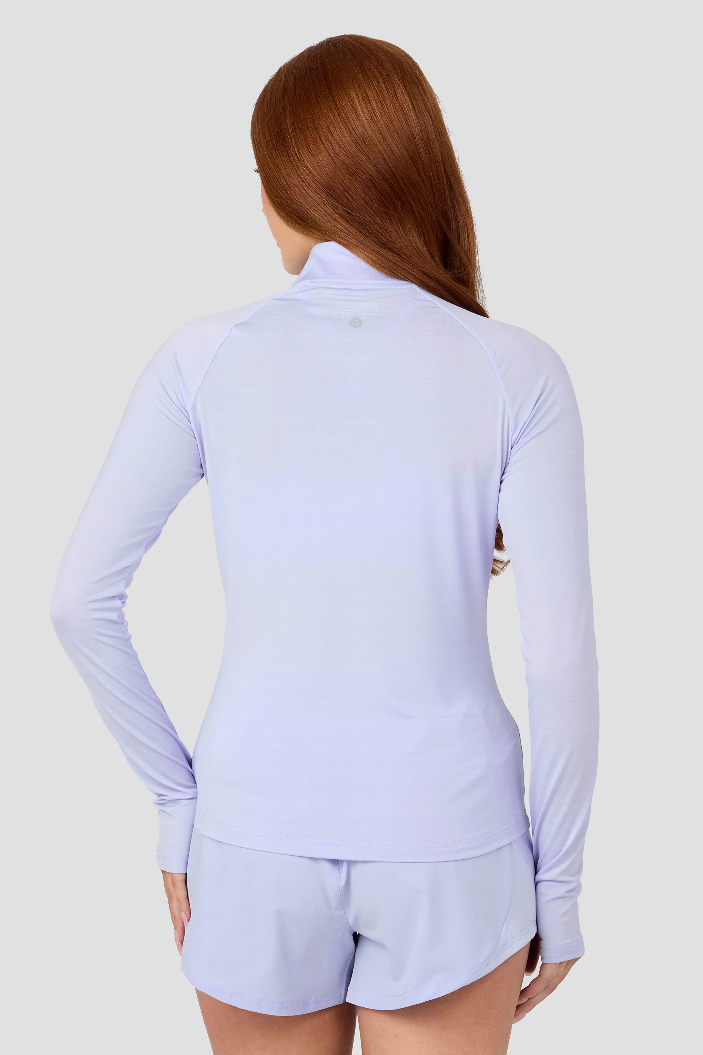 Breathe 1/4 Zip - Lilac Sapphire - Image 2