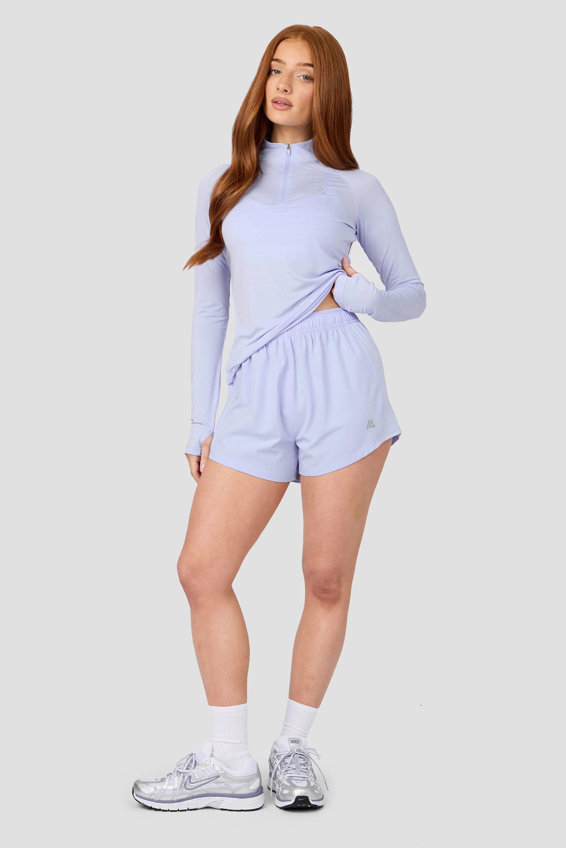 Breathe 1/4 Zip - Lilac Sapphire - Image 5