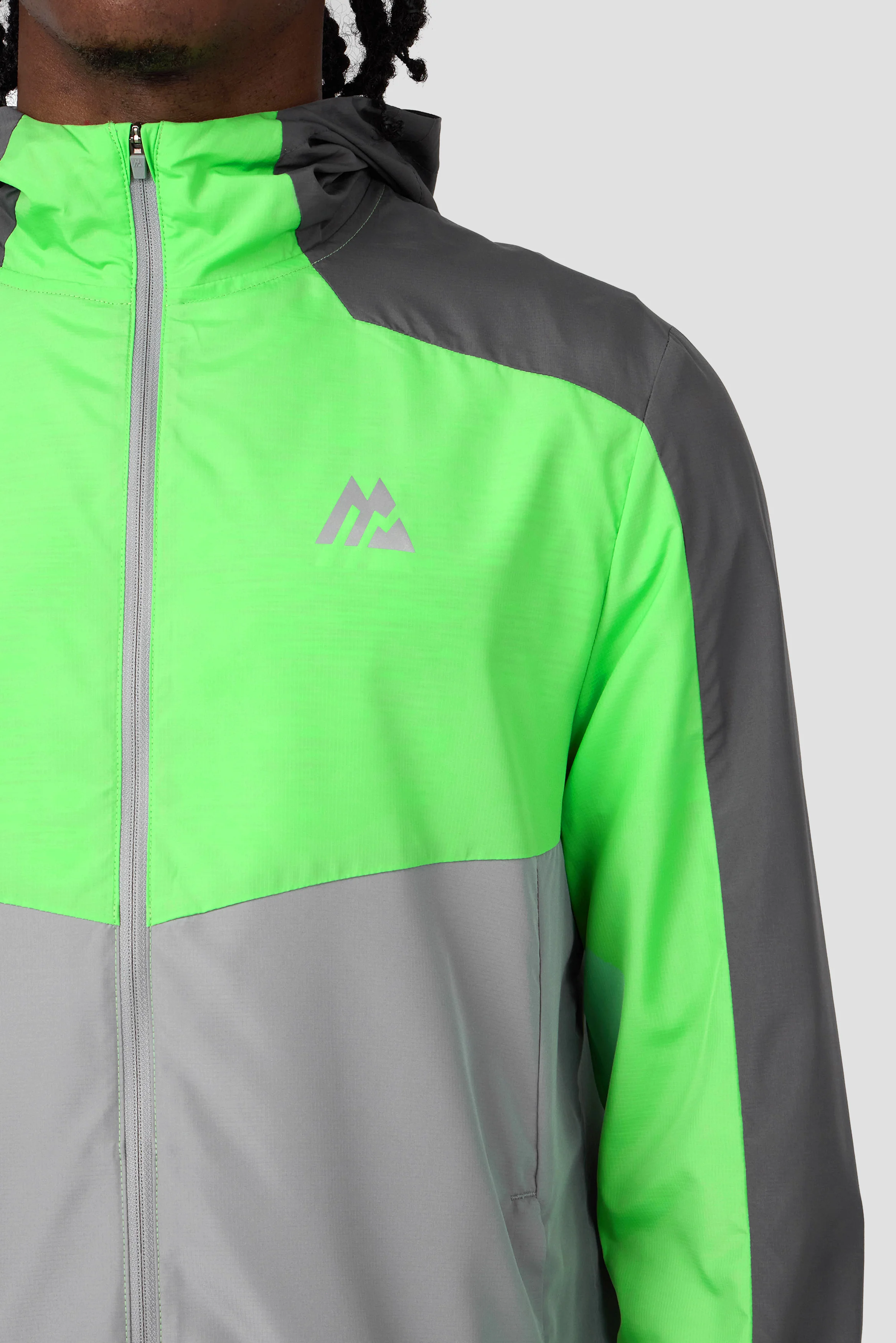 Breeze 3.0 Windbreaker - Cement Grey/Chameleon/Platinum Grey - Image 3