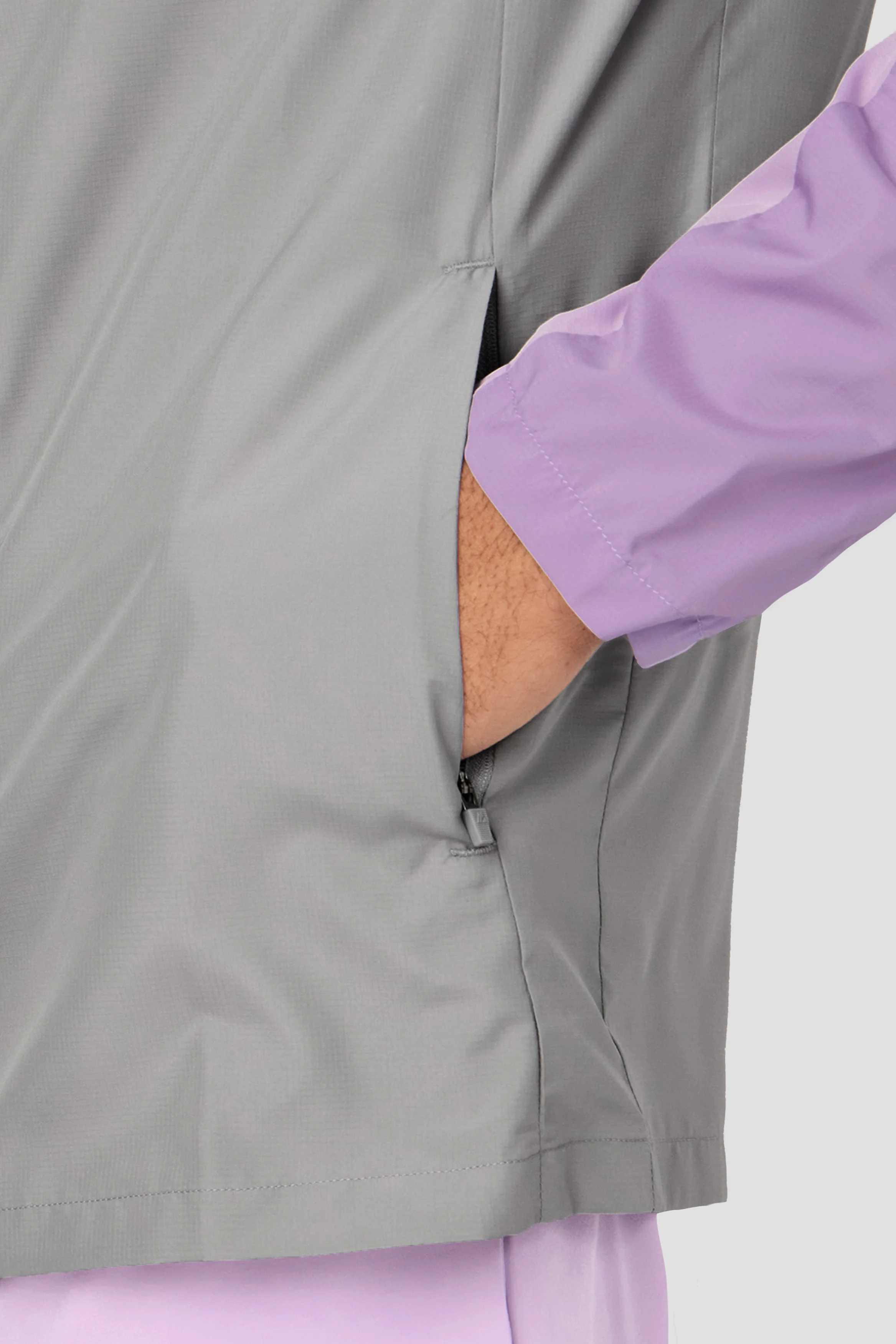 Breeze 3.0 Windbreaker - Lilac Chalk/Parma/Platinum Grey - Image 4
