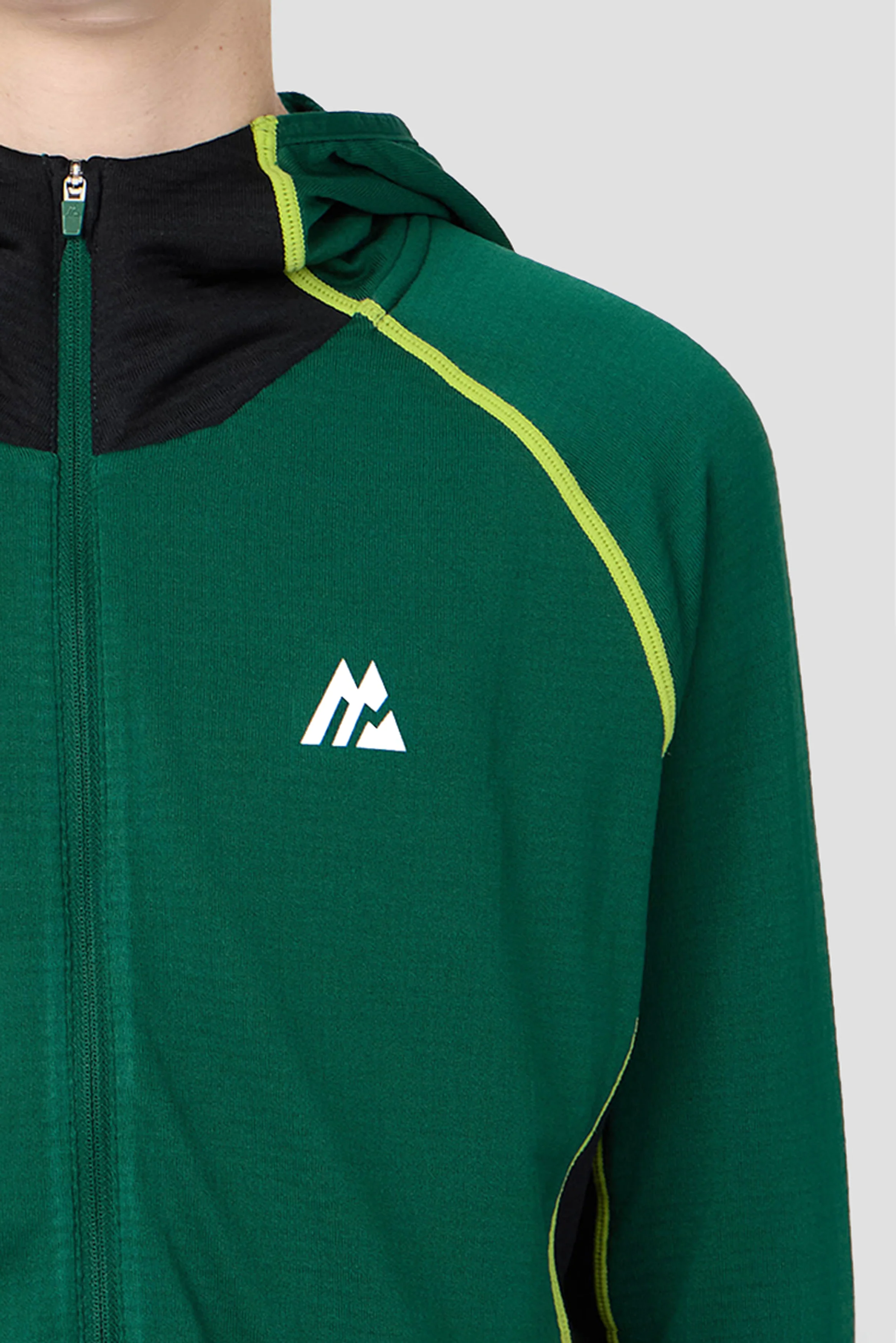 Boys Brink Polartec® Fleece Hood - Evergreen/Black - Image 6