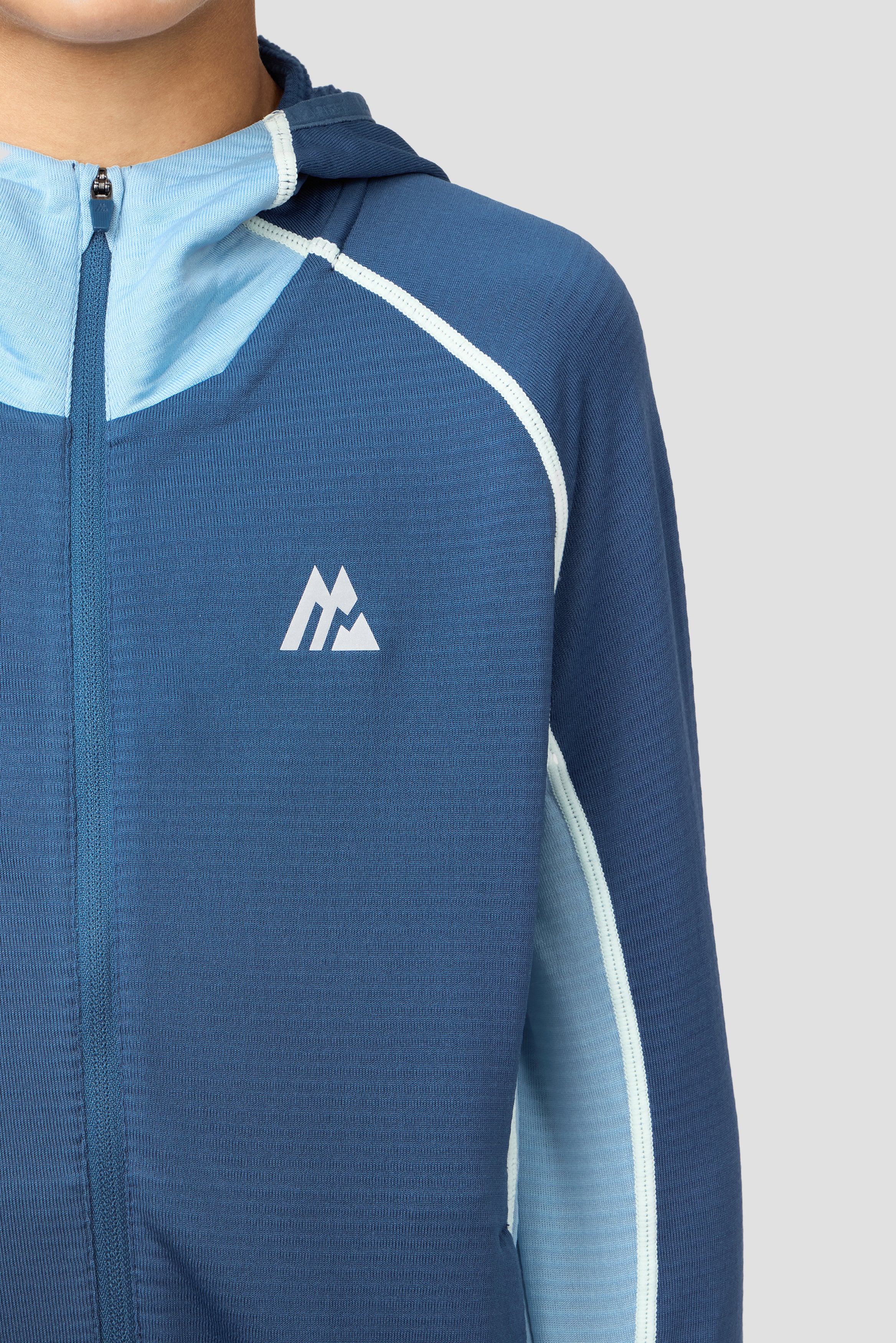 Boys Brink Polartec® Fleece Hood - Naval/Midnight Blue - Image 5