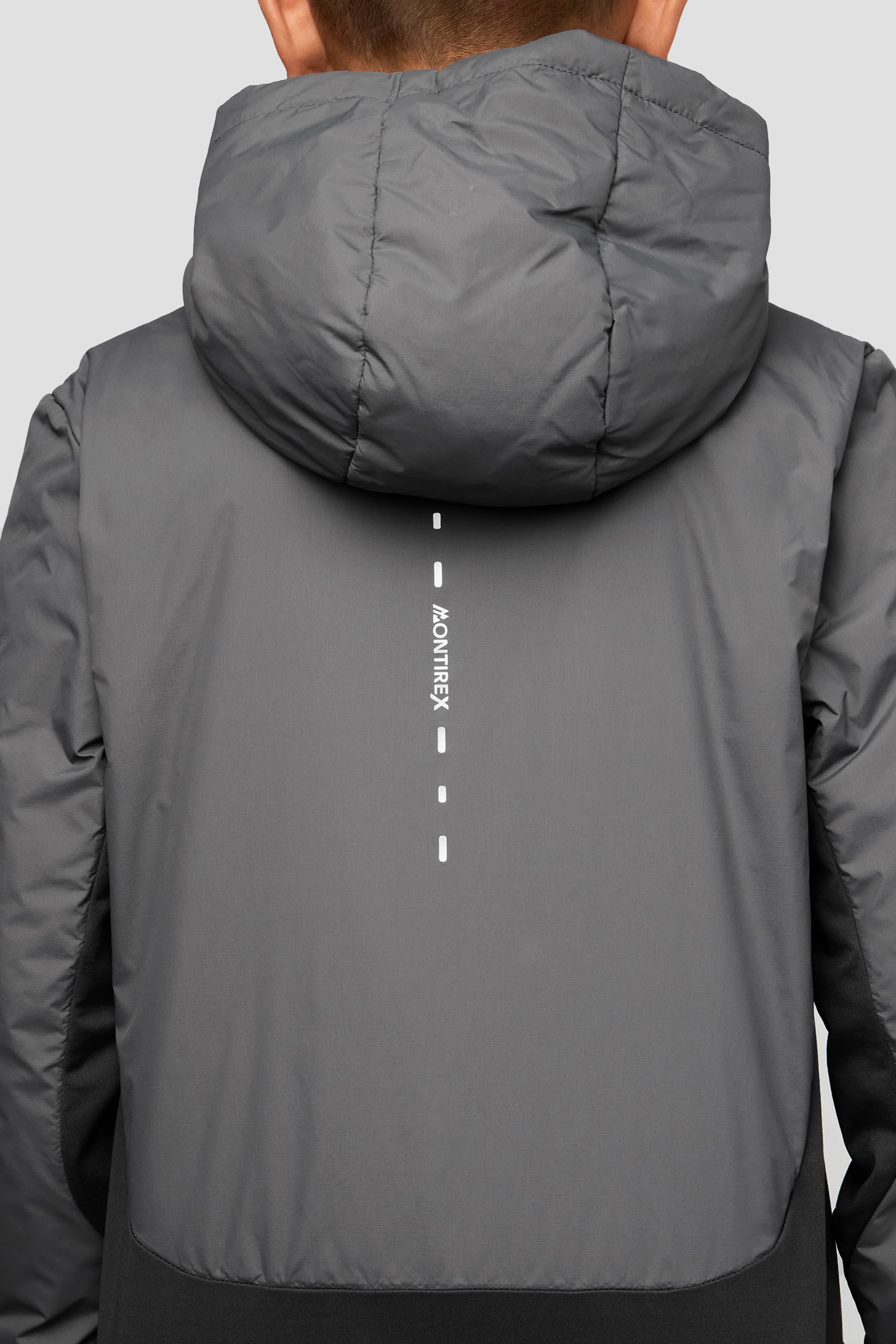Boys Cache Jacket - Cement Grey/Asphalt - Image 6