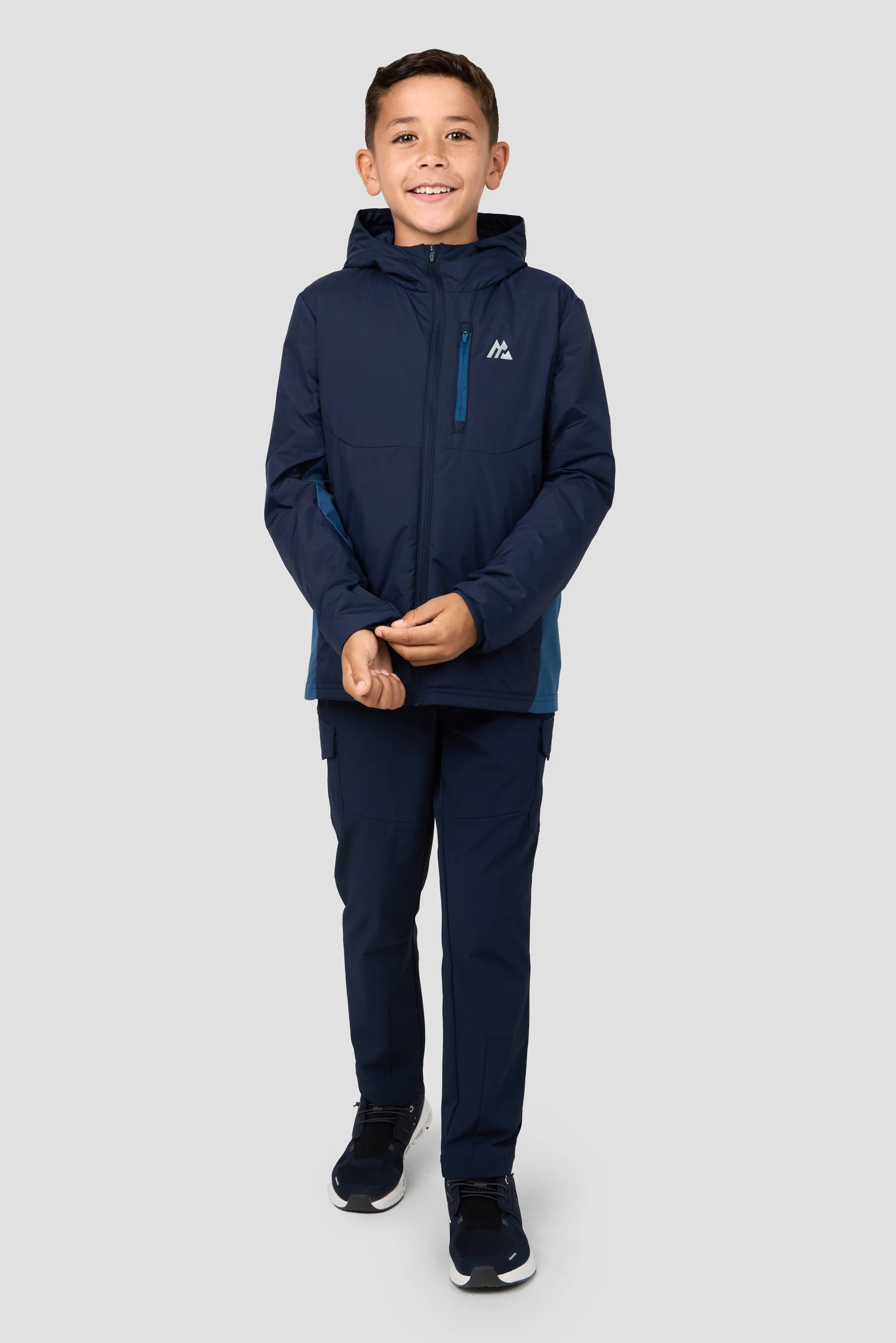 Boys Cache Jacket - Midnight Blue/Naval - Image 3