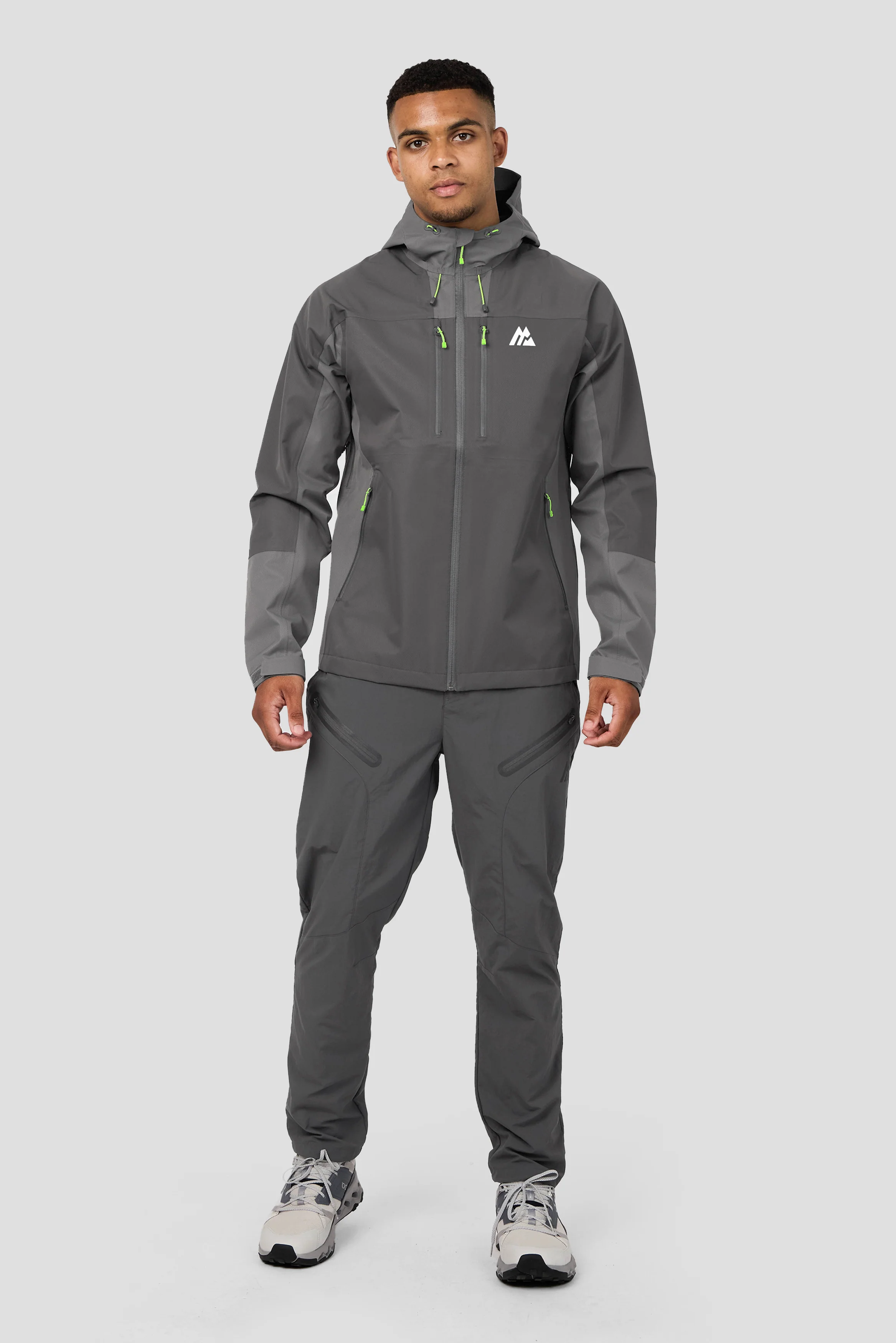 Cascade Waterproof Jacket - Asphalt/Cement Grey - Image 3