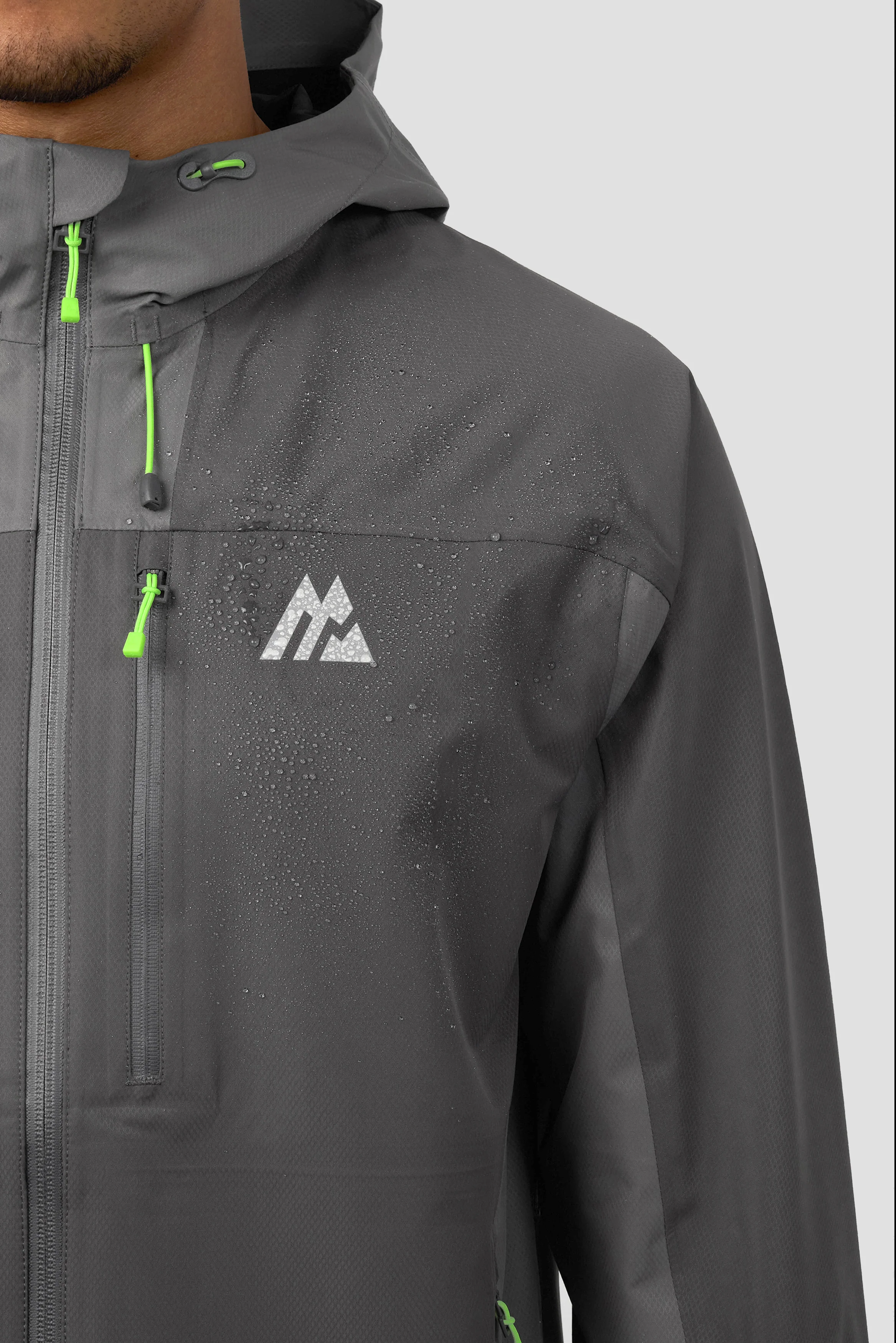 Cascade Waterproof Jacket - Asphalt/Cement Grey - Image 7
