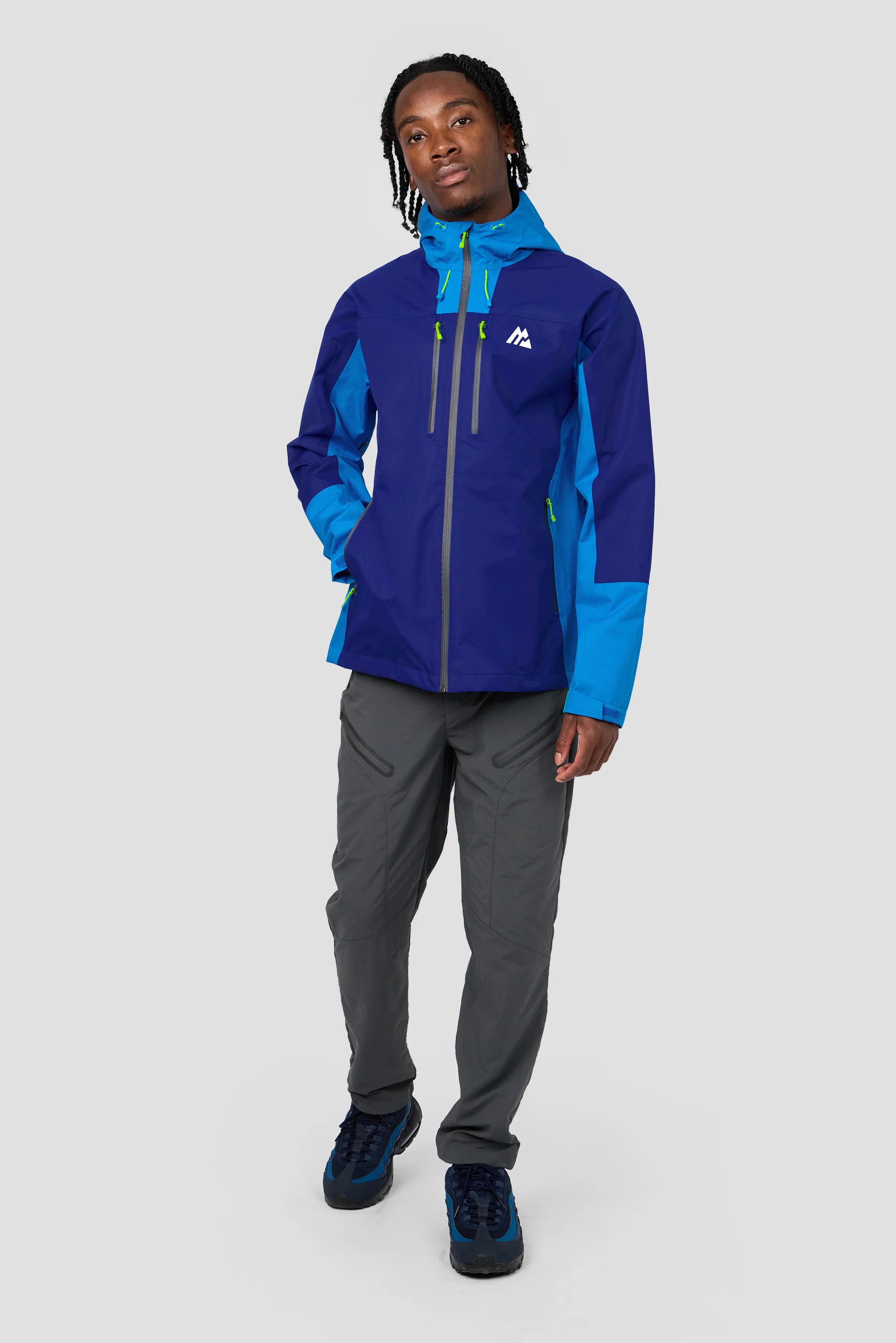 Cascade Waterproof Jacket - Marine Blue/Idaho Blue - Image 3