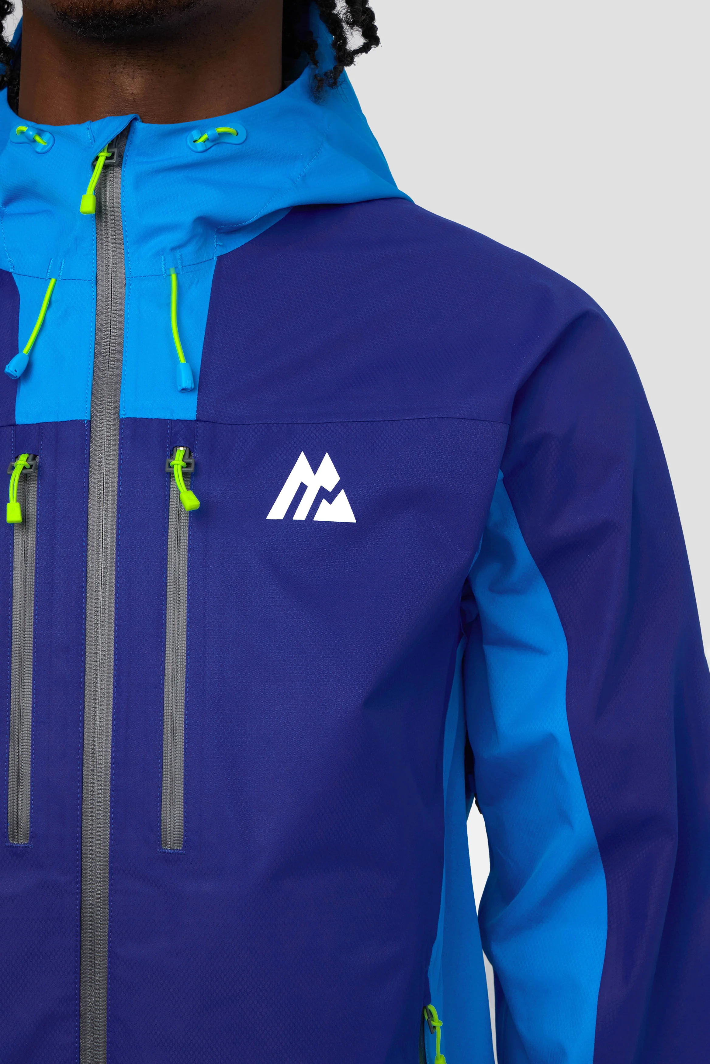 Cascade Waterproof Jacket - Marine Blue/Idaho Blue - Image 5