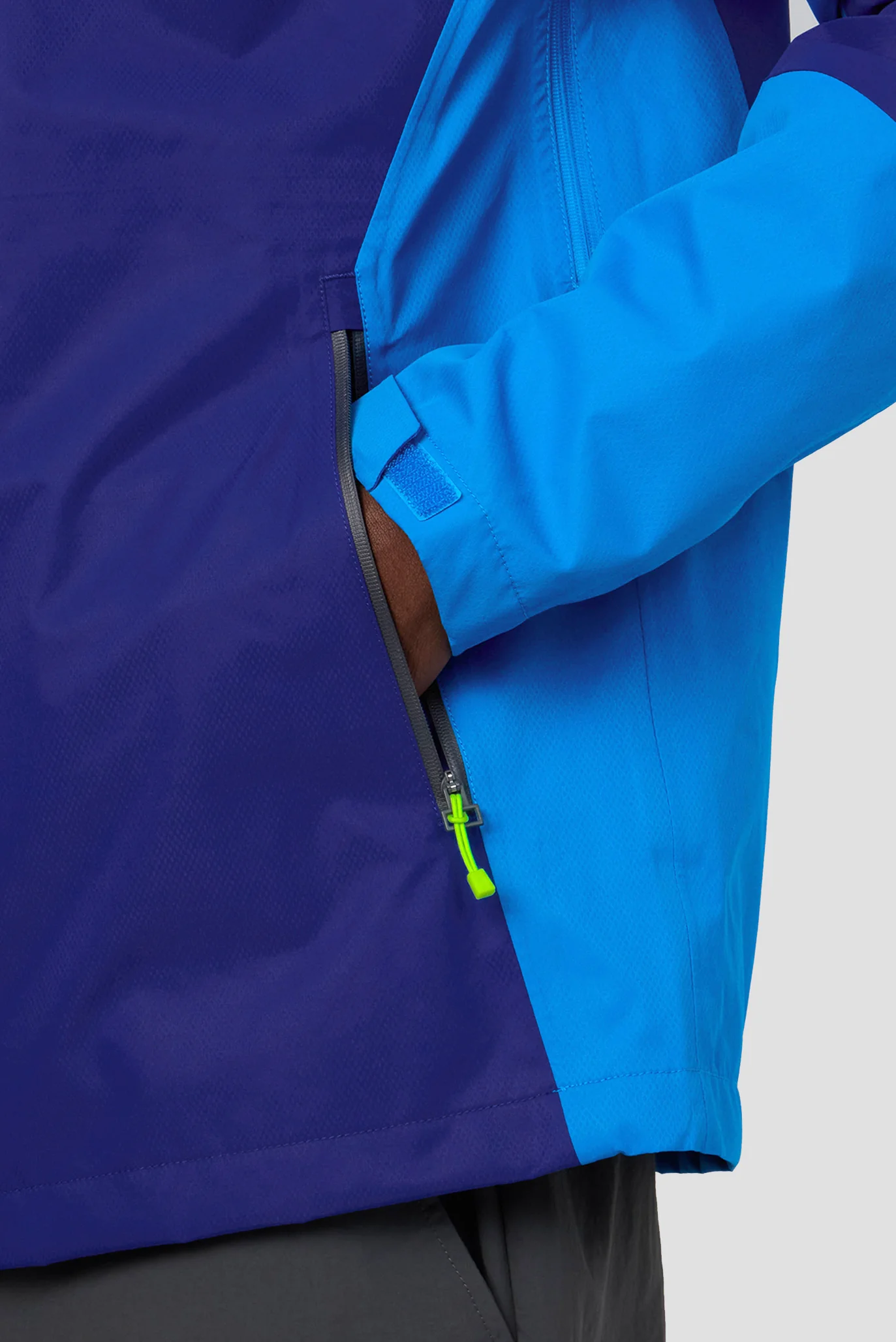Cascade Waterproof Jacket - Marine Blue/Idaho Blue - Image 7