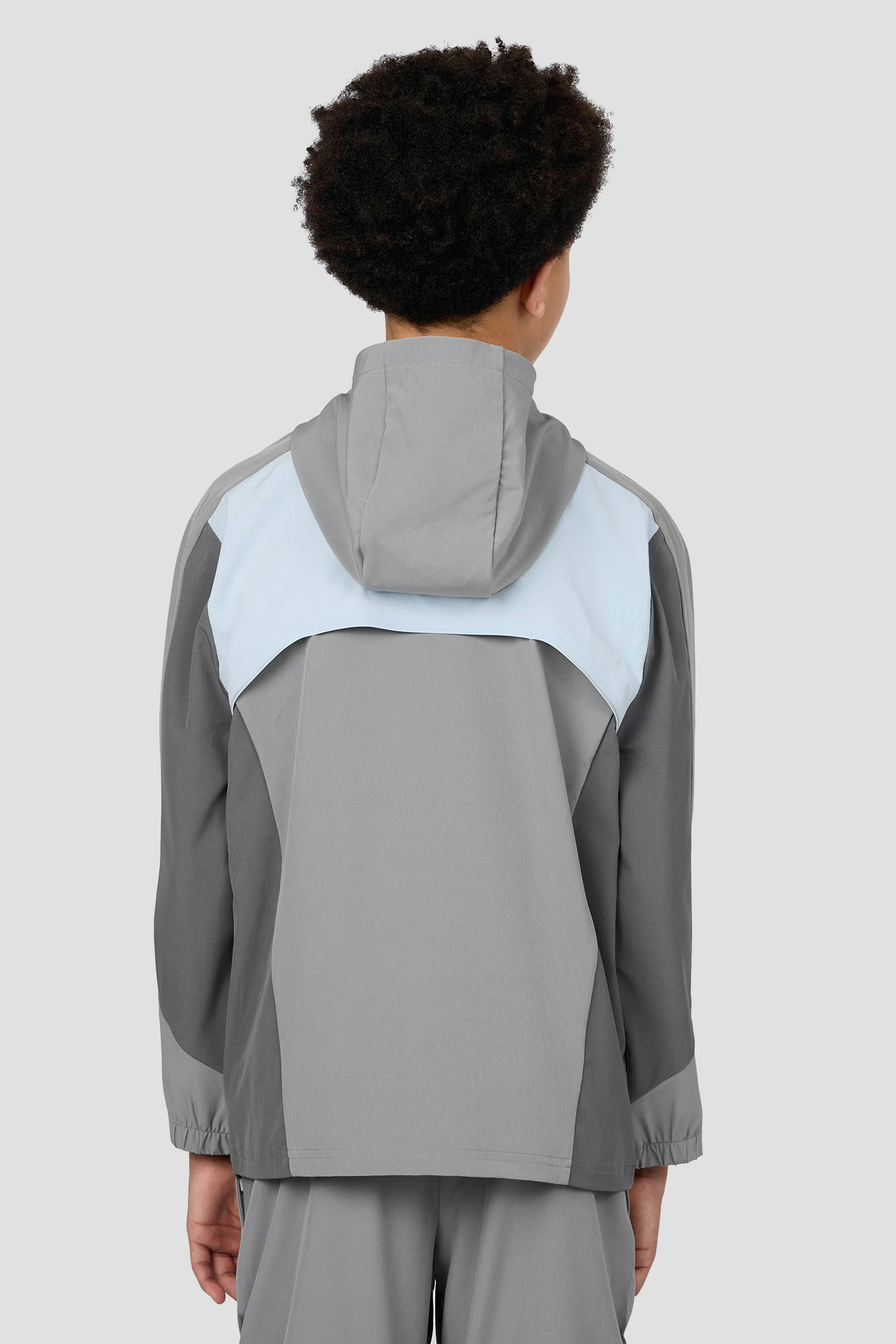 Boys Cerberus Jacket - Platinum Grey/Summer Mist/Cement Grey - Image 2