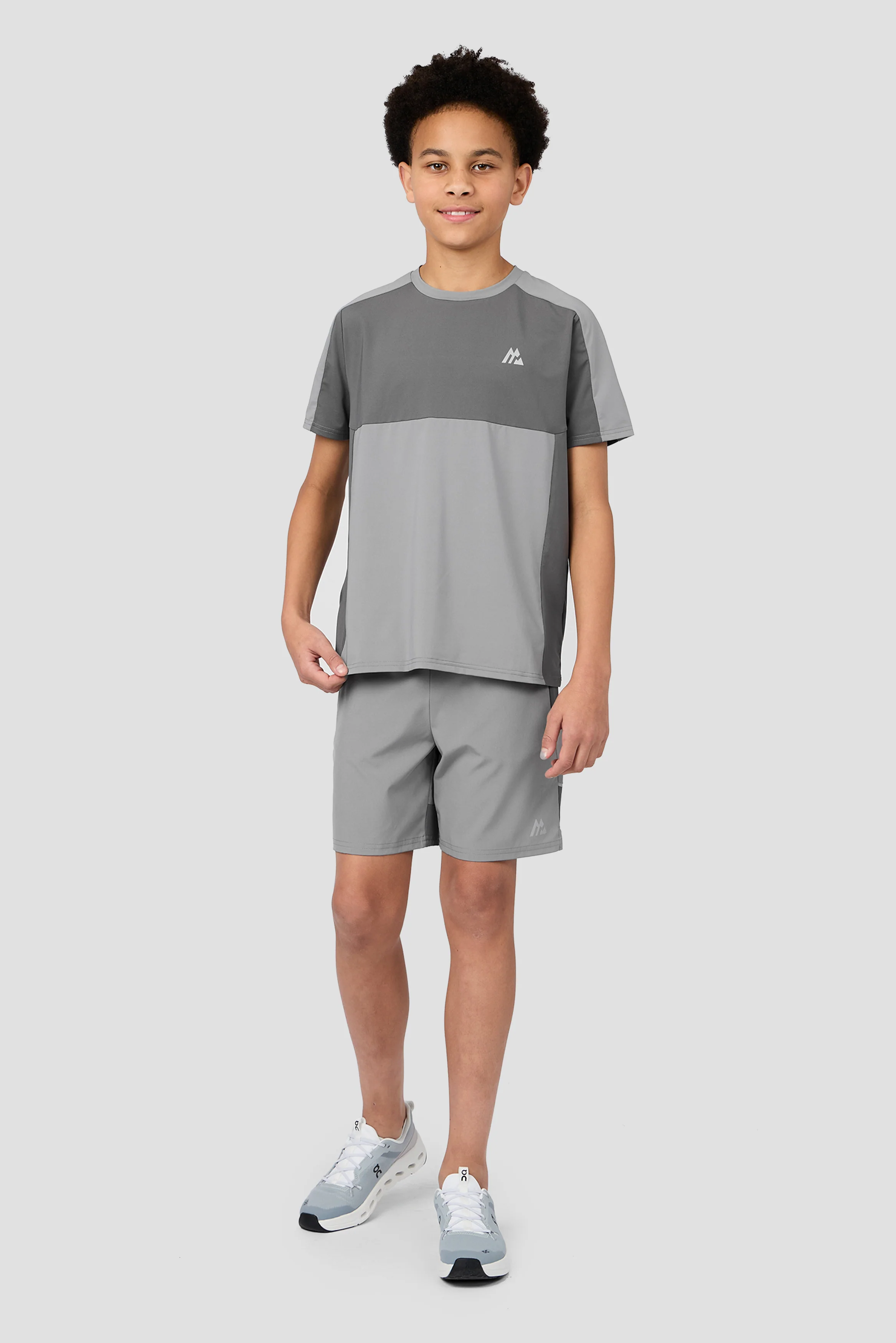 Boys Cerberus Short - Platinum Grey/Summer Mist/Cement Grey - Image 3