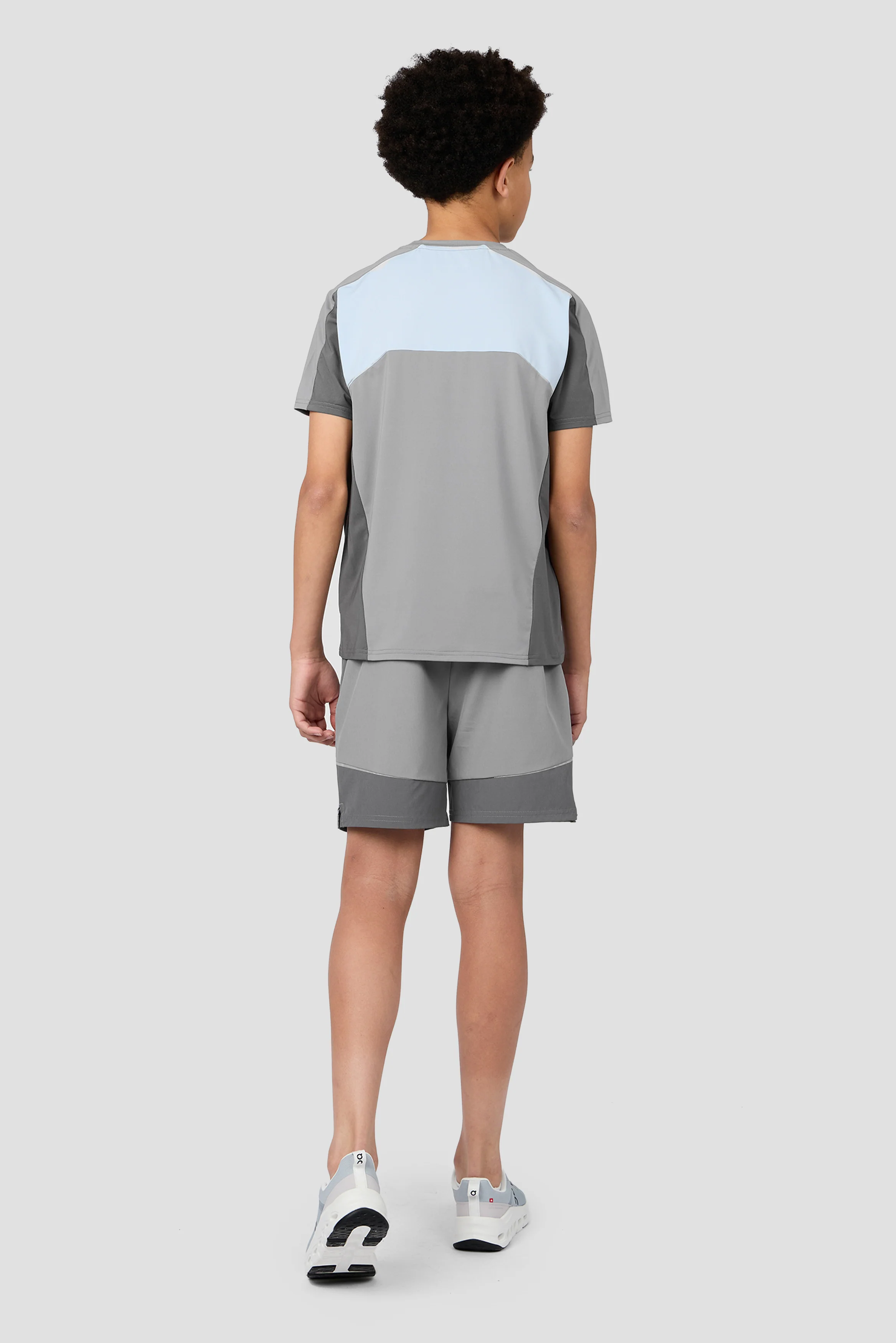 Boys Cerberus Short - Platinum Grey/Summer Mist/Cement Grey - Image 4