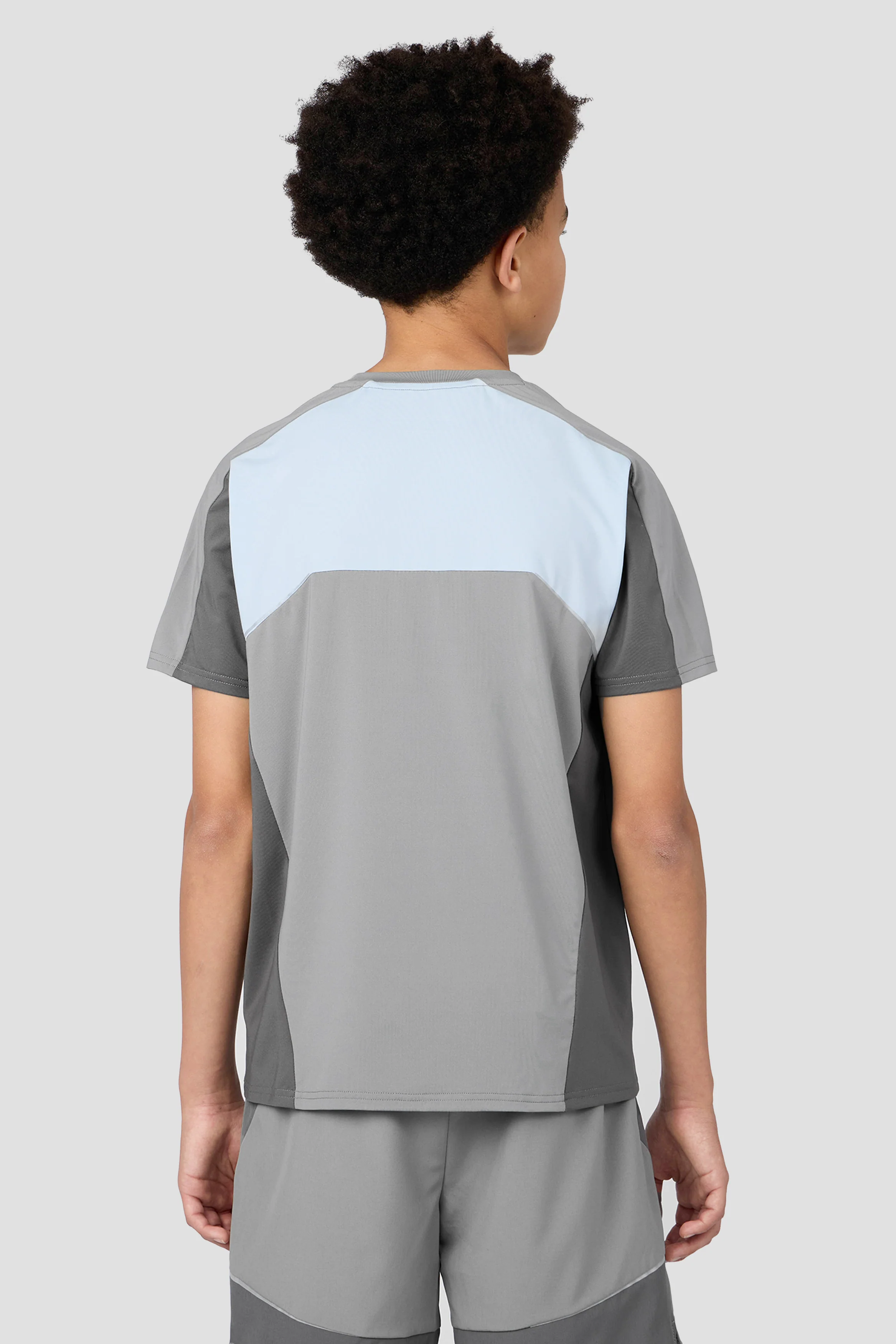 Boys Cerberus T-Shirt - Platinum Grey/Summer Mist/Cement Grey - Image 2
