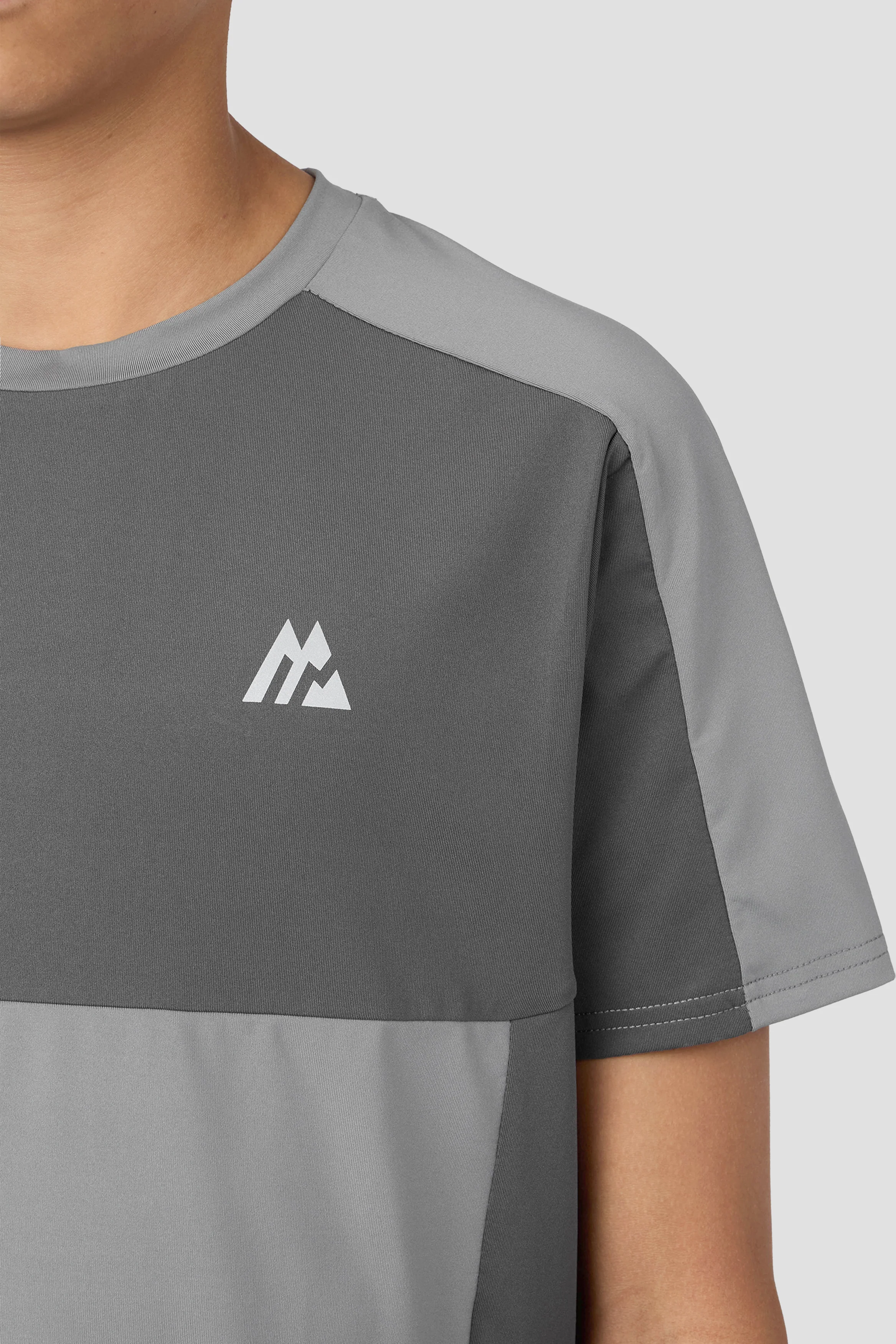 Boys Cerberus T-Shirt - Platinum Grey/Summer Mist/Cement Grey - Image 3